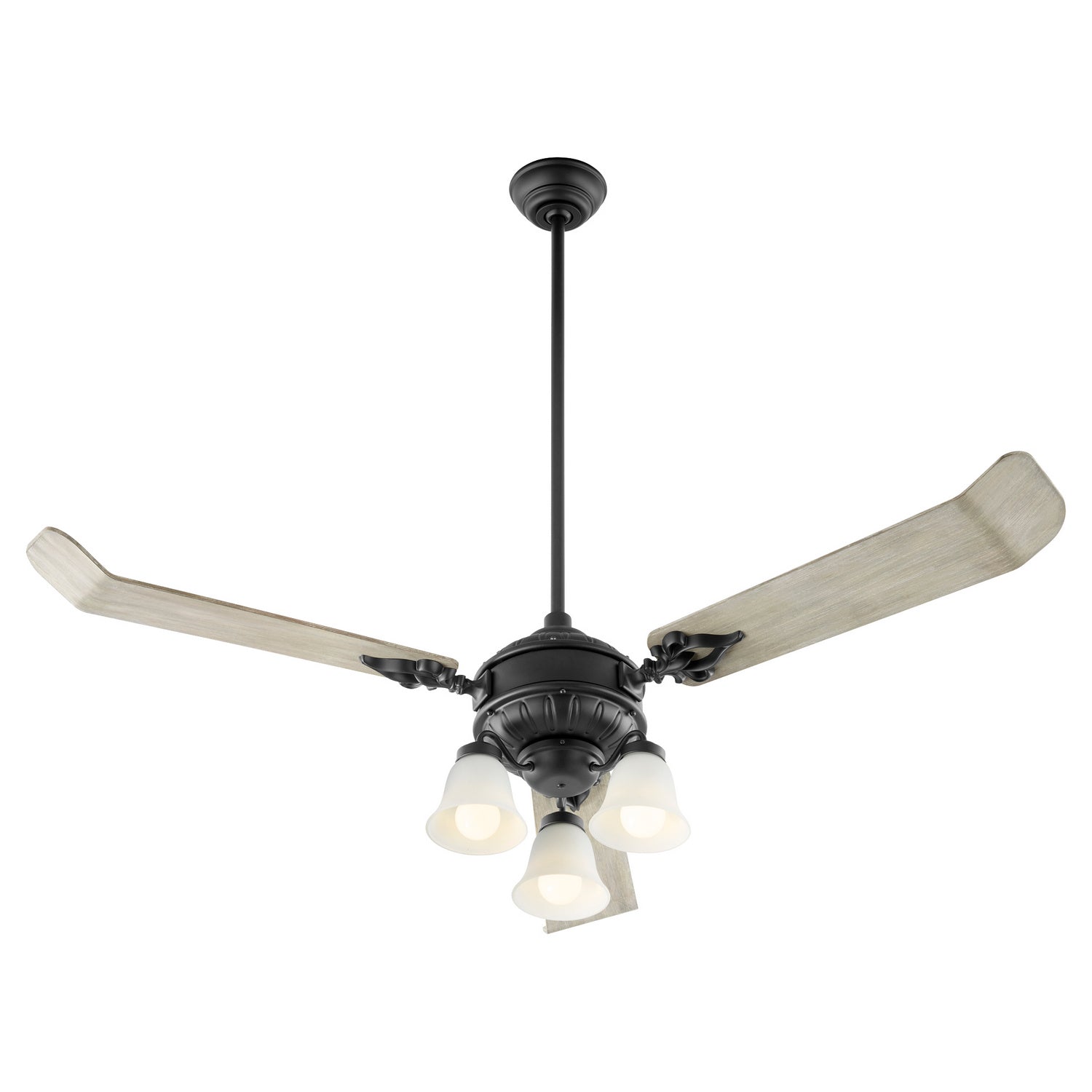 Quorum Brewster 27603-69 Ceiling Fan - Textured Black