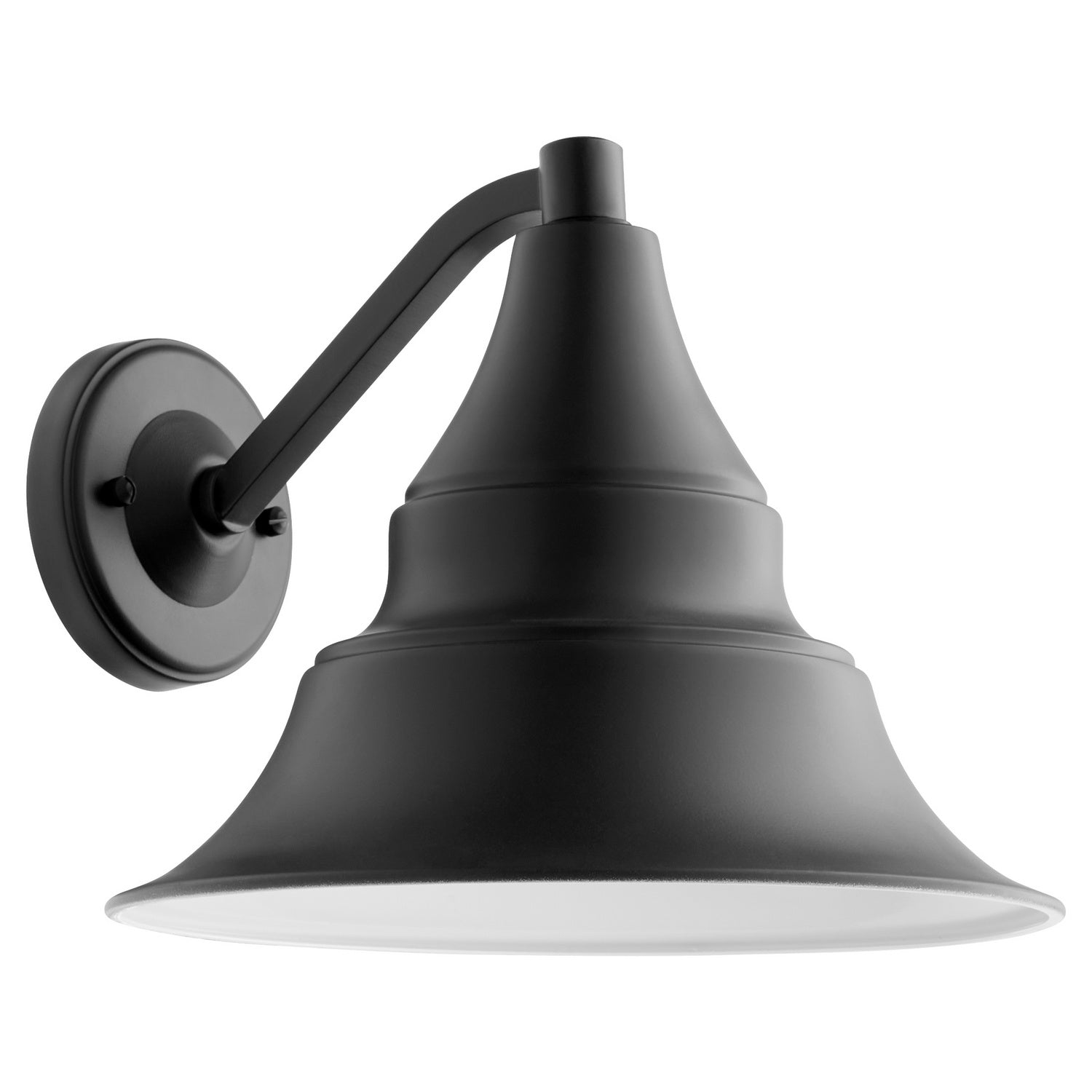 Quorum Sombra 767-11-59 Outdoor Wall Barn Light - Matte Black