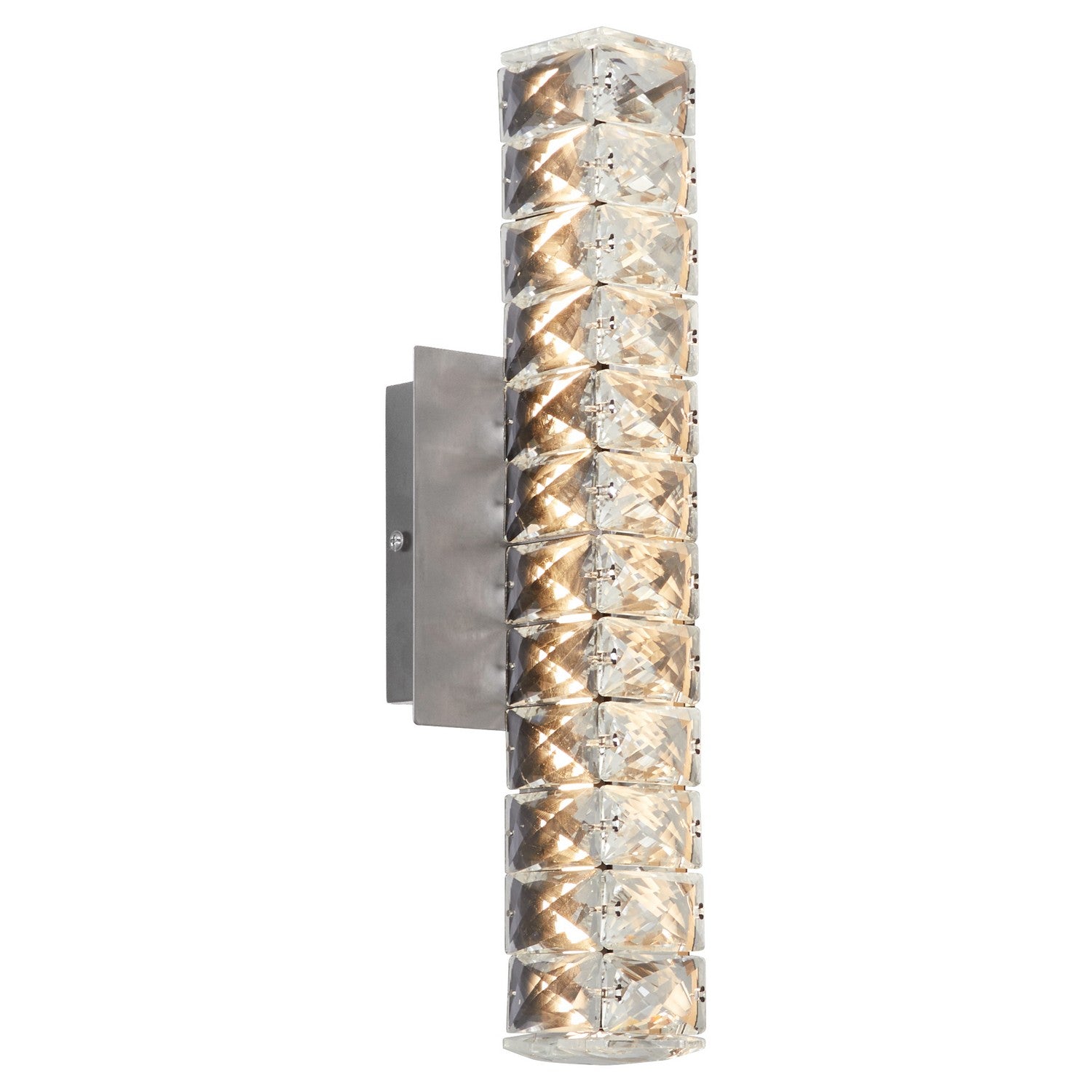 Oxygen Elan 3-572-24 Modern Sconce LED Wall Light Fixture - Satin Nickel