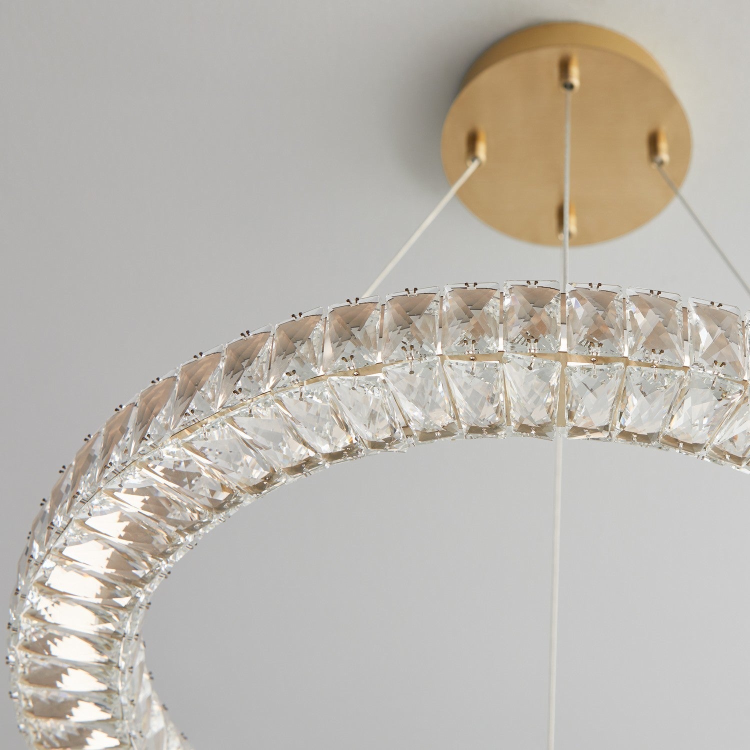 Oxygen by Quorum ELAN 3-874-40 Pendant Contemporary - Aged Brass