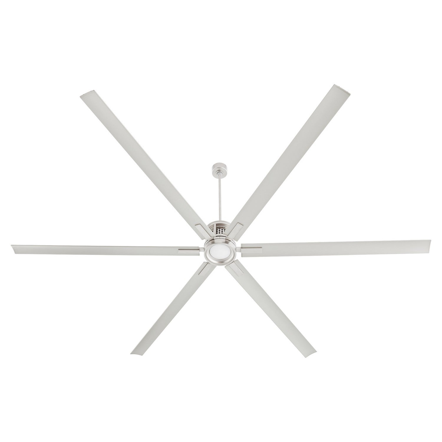 Quorum Zeus 101206-65 Patio Fan - Satin Nickel