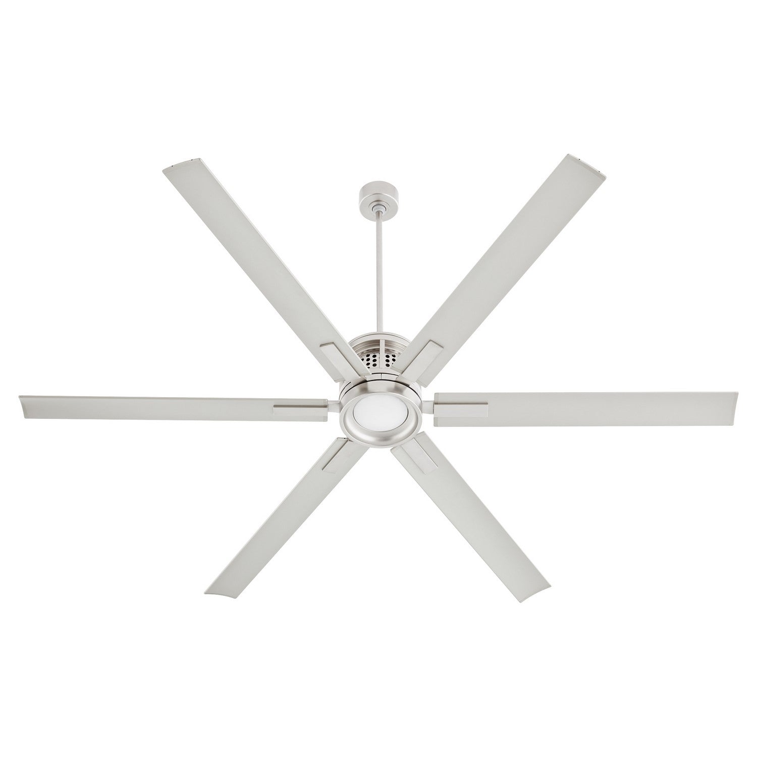 Quorum Zeus 10806-65 Patio Fan - Satin Nickel