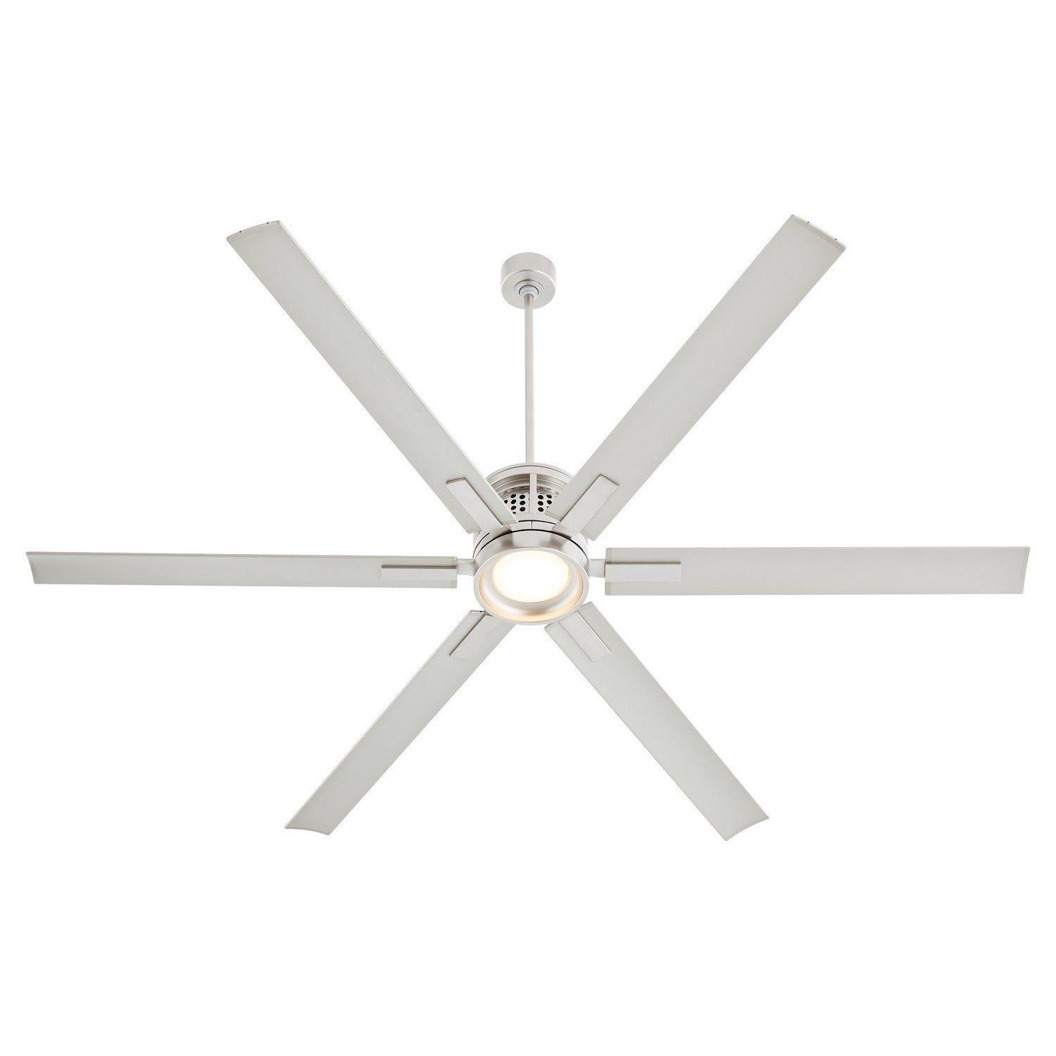 Quorum Zeus 10806-65 Patio Fan - Satin Nickel