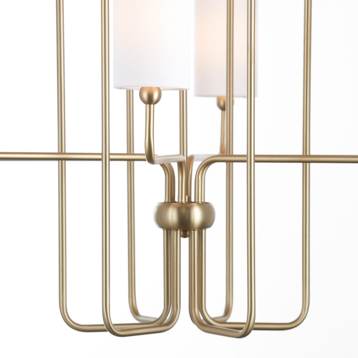Quorum CHARLOTTE 698-12-80 Chandelier Transitional - Aged Brass