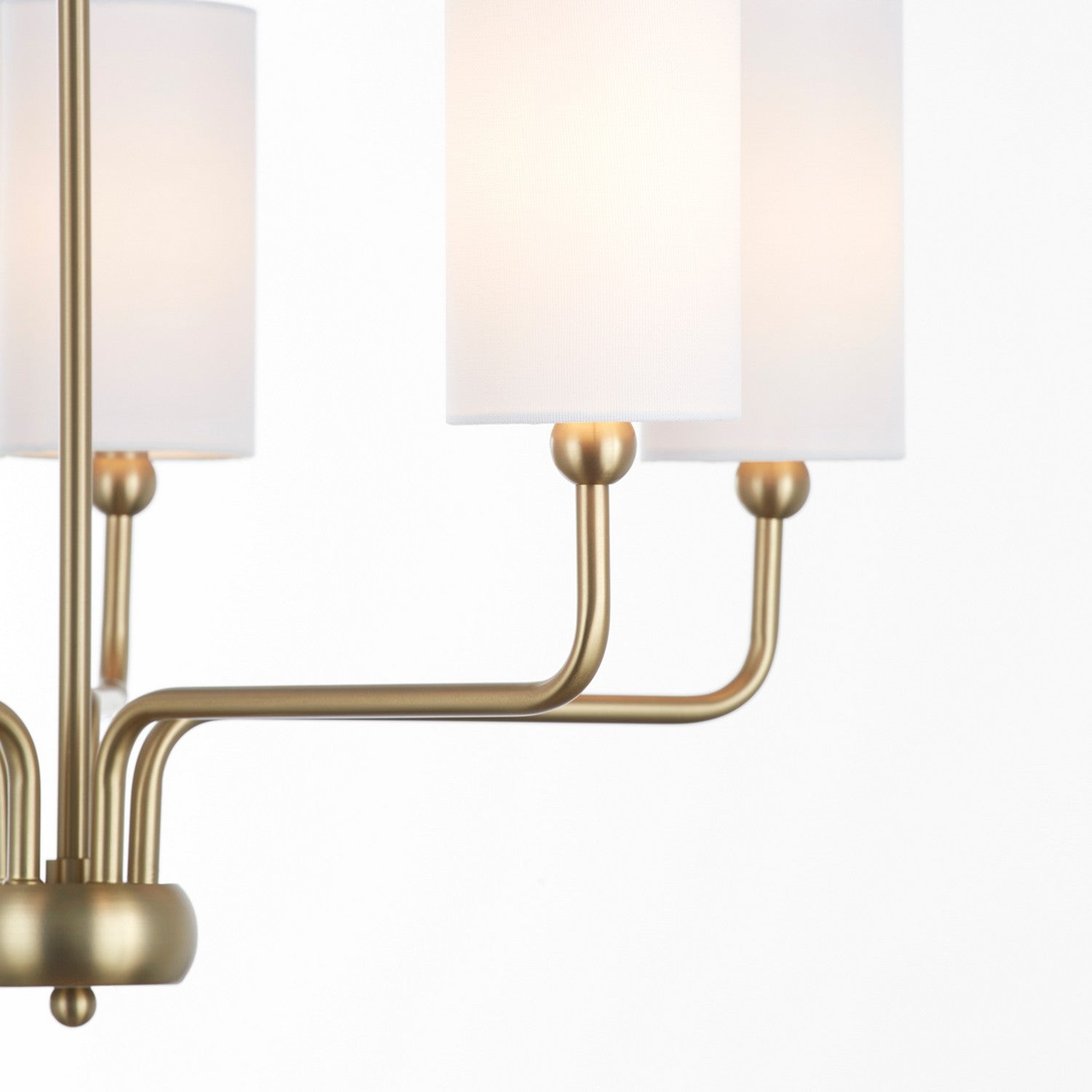 Quorum Charlotte 698-5-80 Chandelier - Aged Brass