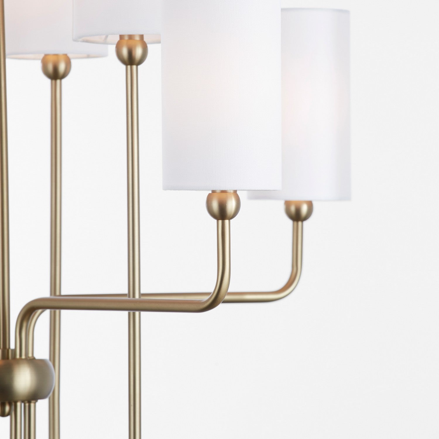 Quorum Charlotte 698-8-80 Chandelier - Aged Brass
