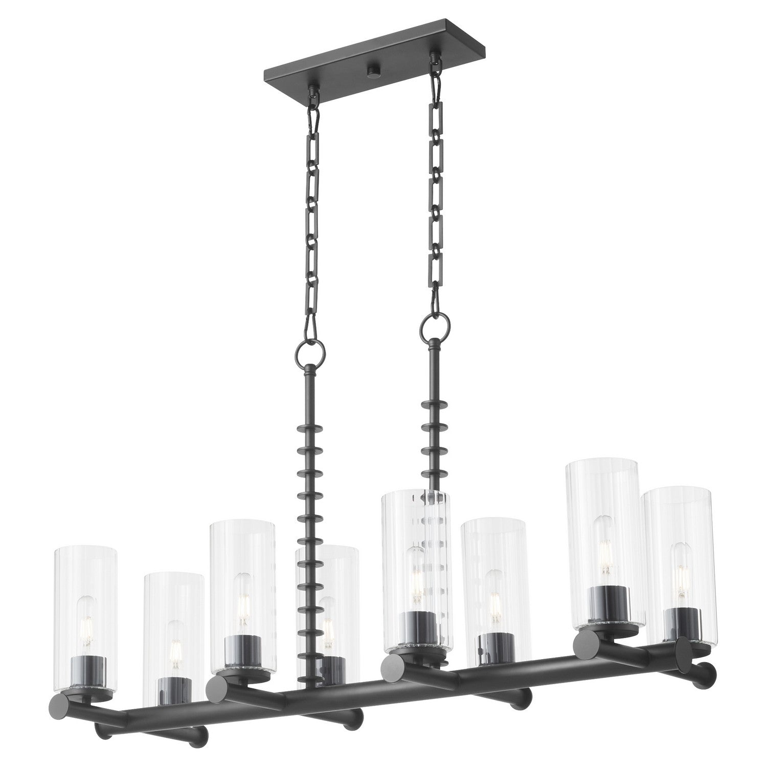 Quorum Juniper 651-8-59 Chandelier - Matte Black