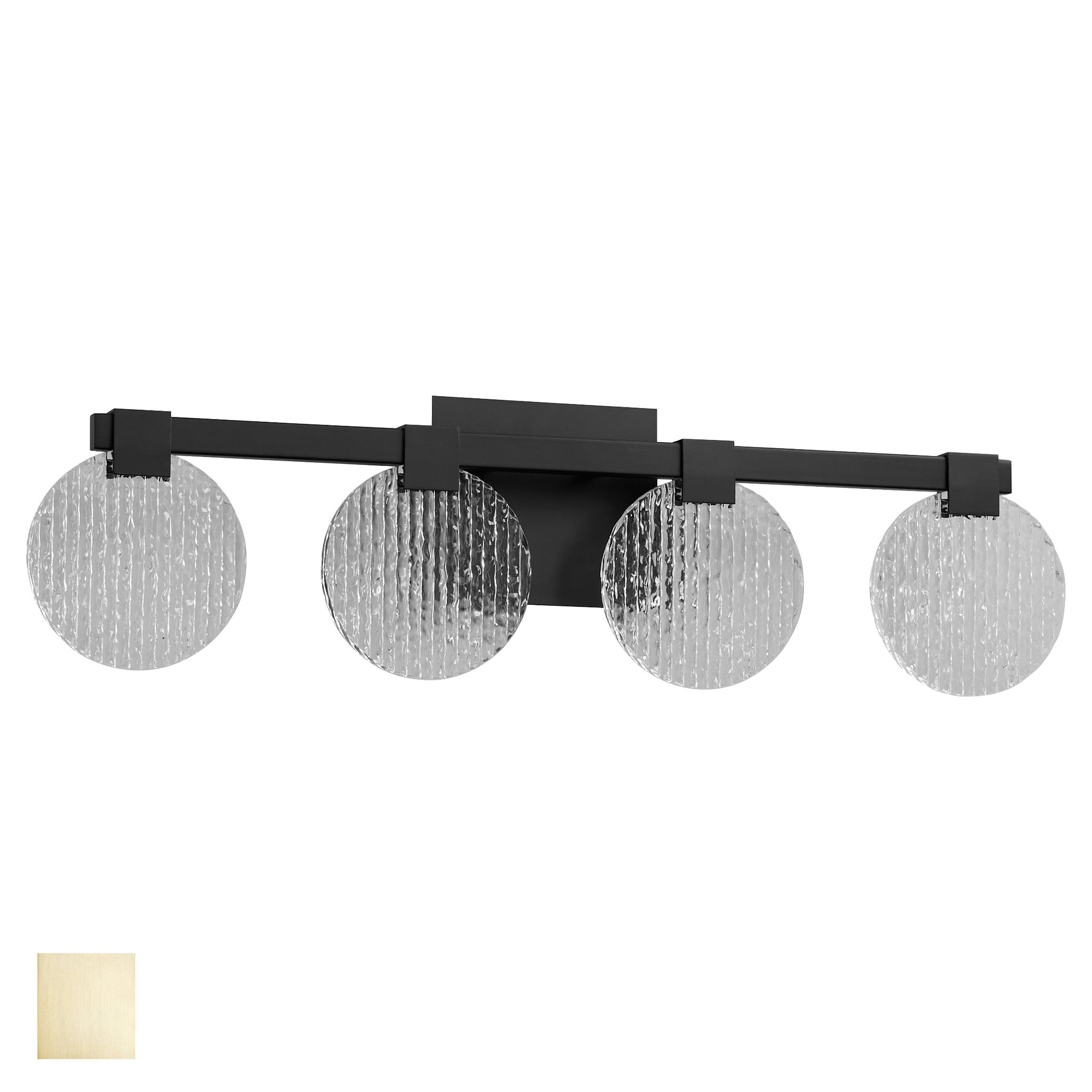 Oxygen Axiom 3-5053-40 Bathroom Vanity Light Fixture - Aged Brass