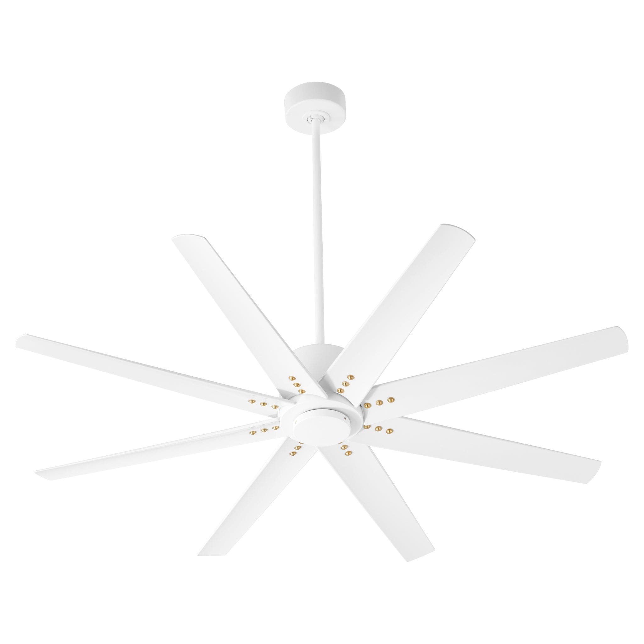 Oxygen by Quorum FLEET 3-112-6 Ceiling Fan with Remote, 56 inch, 8 Blade - White