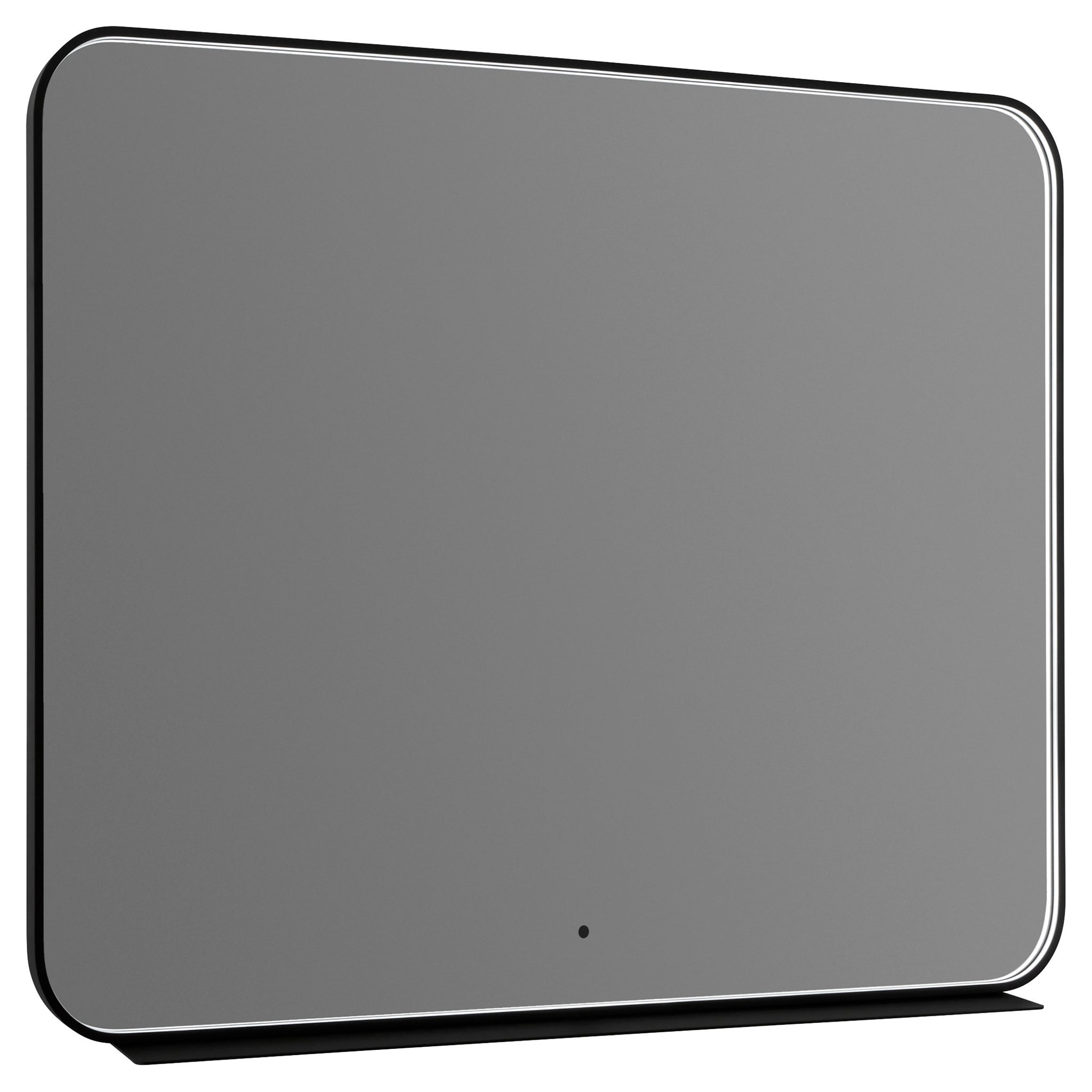 Oxygen Avior 3-0103-15 Bathroom Vanity LED Lighted Mirror 36x36 Inch - Black