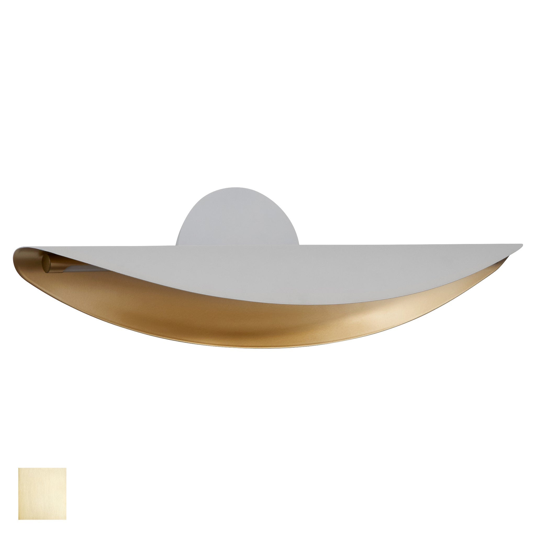 Oxygen Pivot 3-406-40 Sconces - Aged Brass