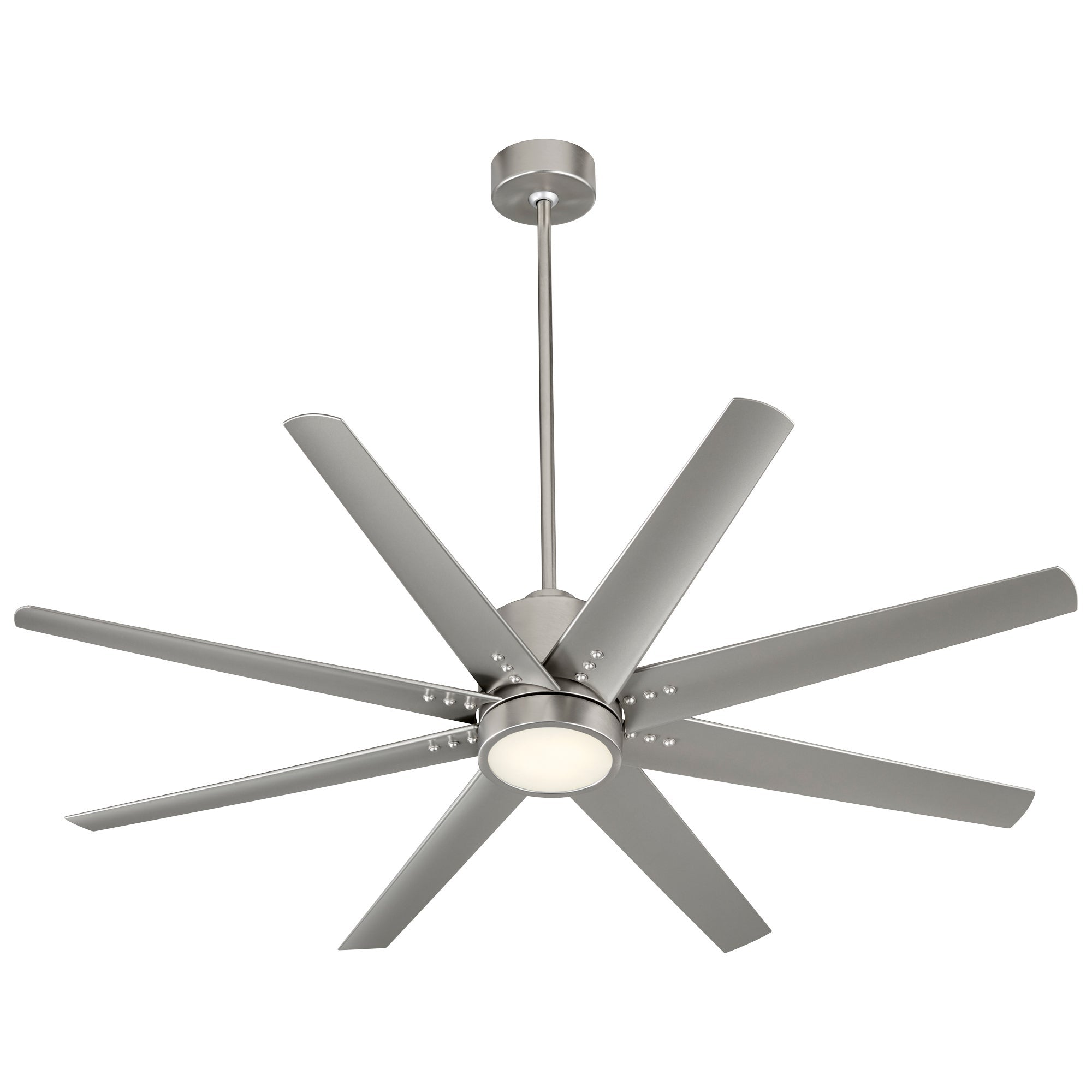 Oxygen Fleet Ceiling Fan 56 Inch Eight Blade Fan 6 Speed Reversible with Remote, Optional LED Light Kit