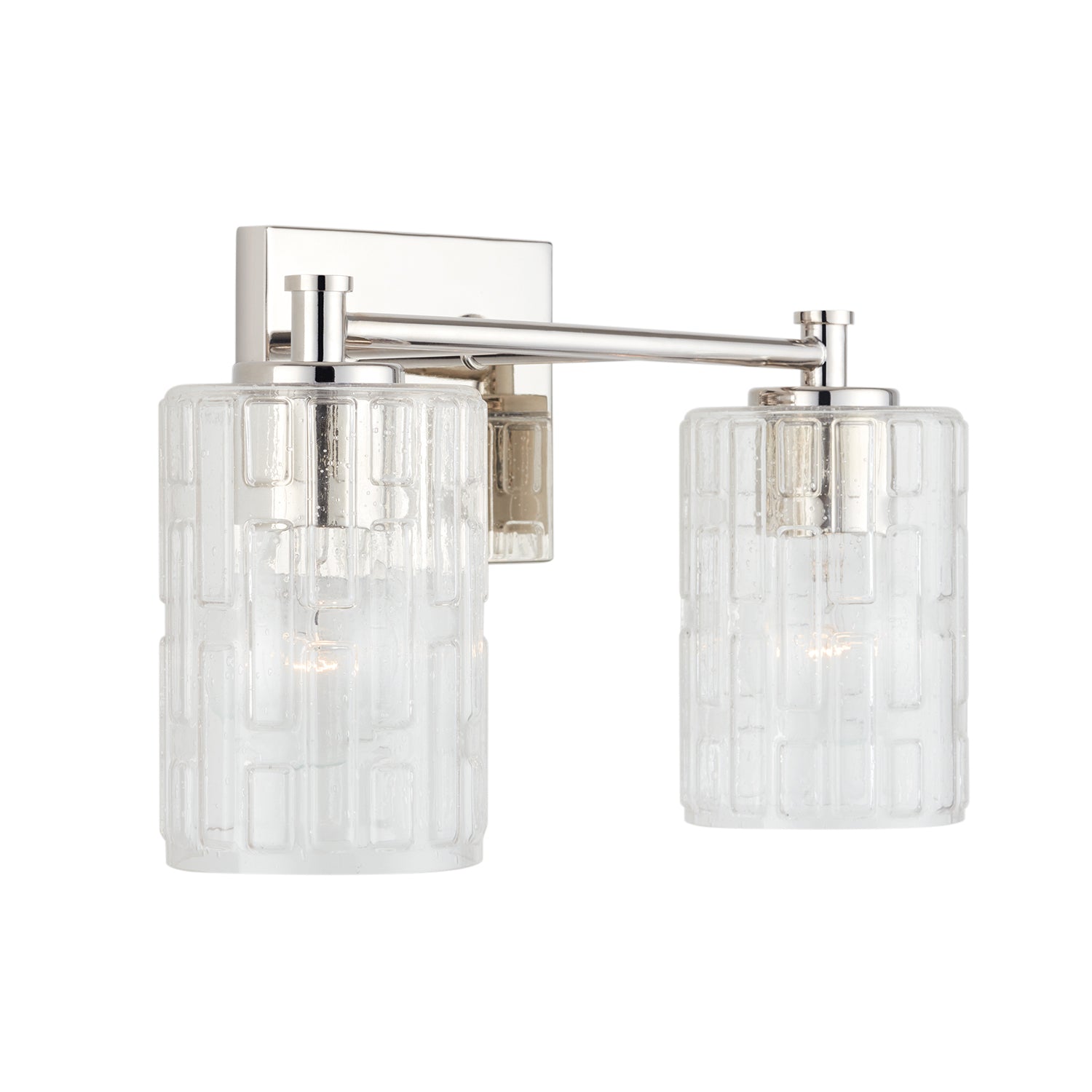 Capital Emerson 138321PN-491 Bath Vanity Light 15 in. wide - Polished Nickel