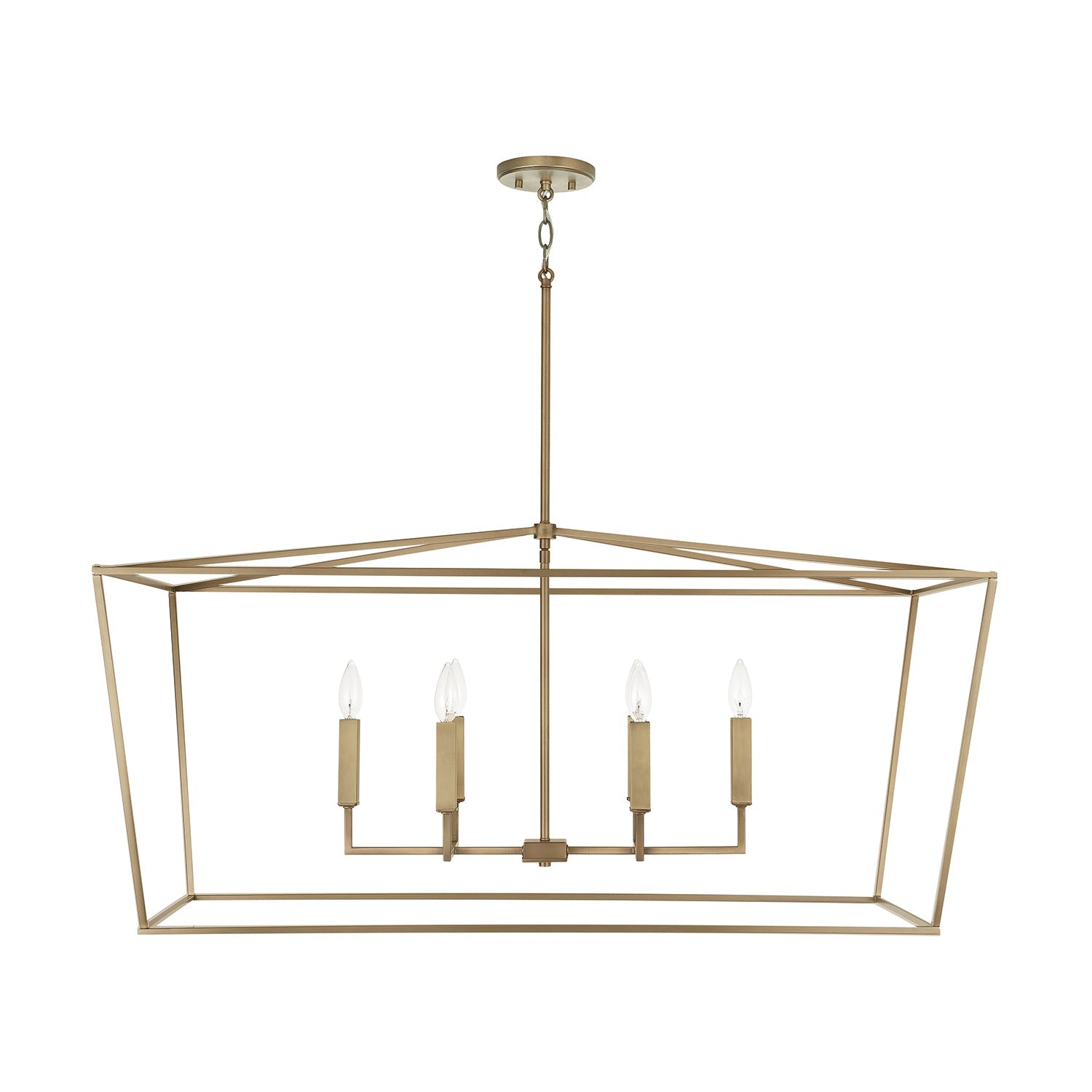 Capital Thea 837661AD Pendant Light - Aged Brass