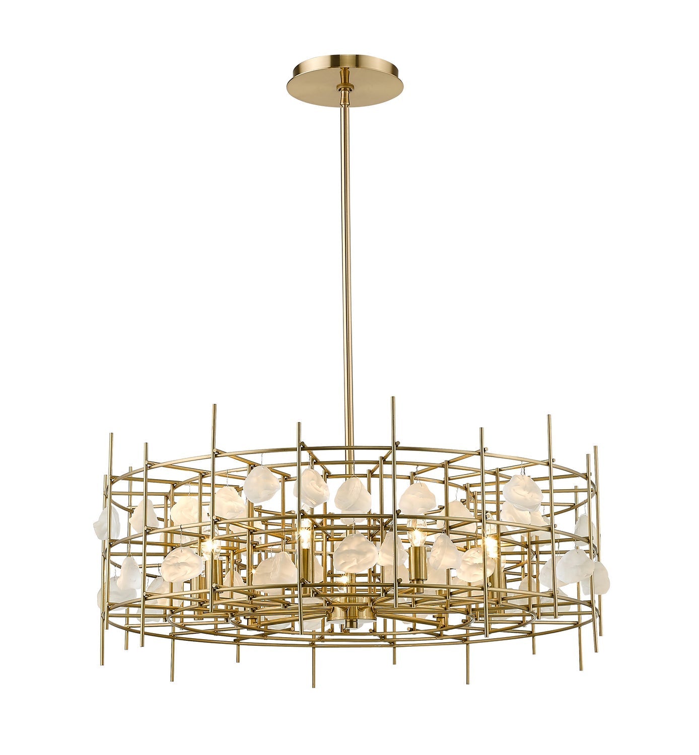 Z-Lite Garroway 4007-32AGBR Chandelier Light - Aged Brass