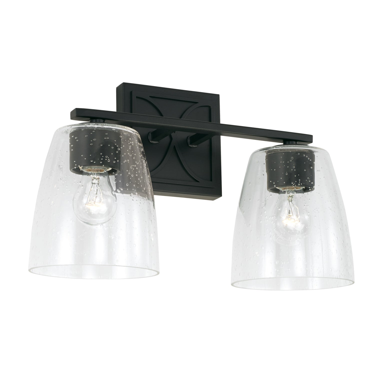 Capital Sylvia 142321MB-488 Bath Vanity Light 15 in. wide - Matte Black