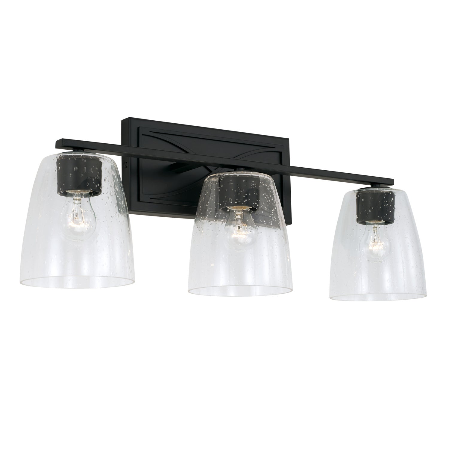 Capital Sylvia 142331MB-488 Bath Vanity Light 25 in. wide - Matte Black