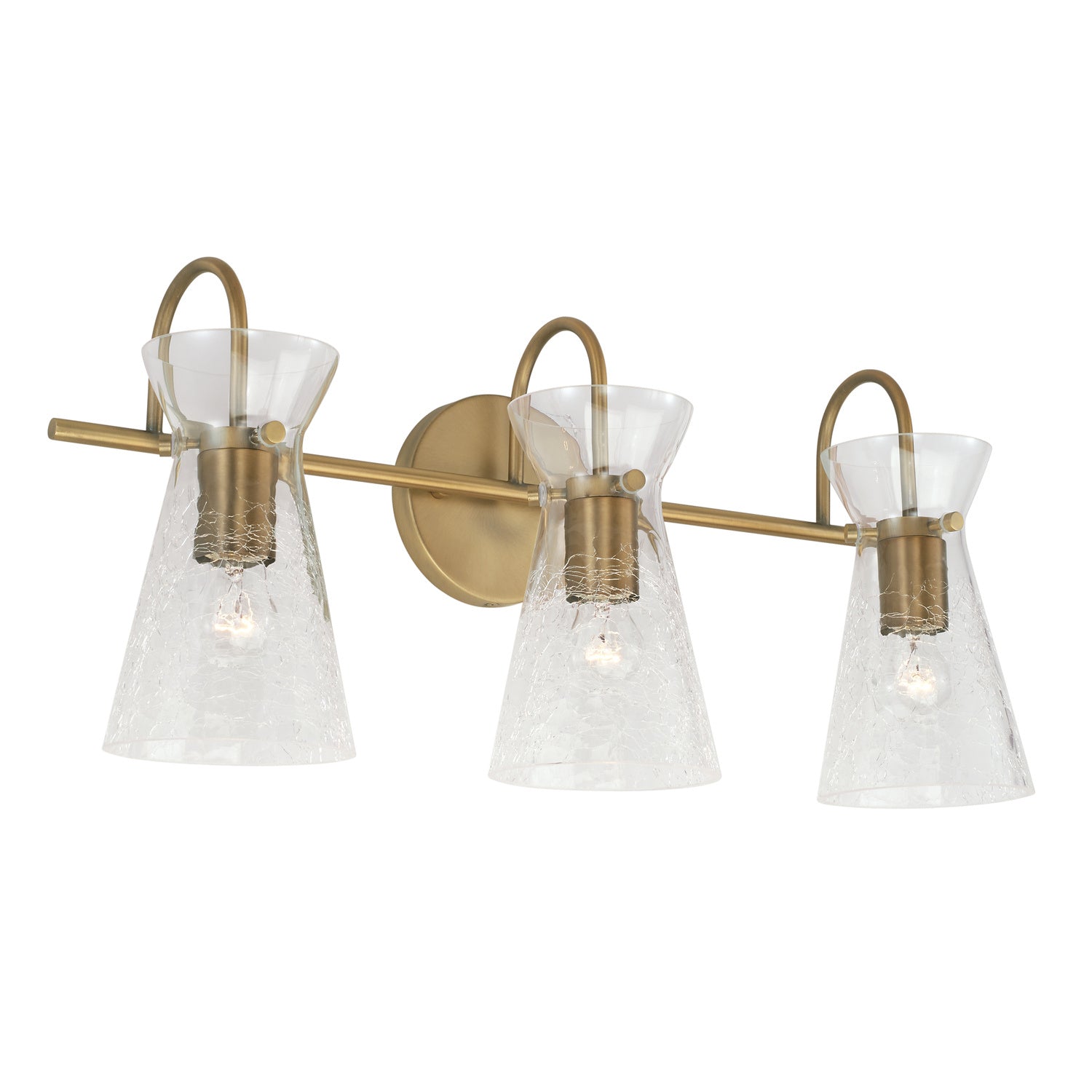 Capital Mila 142431AD Bath Vanity Light 24 in. wide - Aged Brass