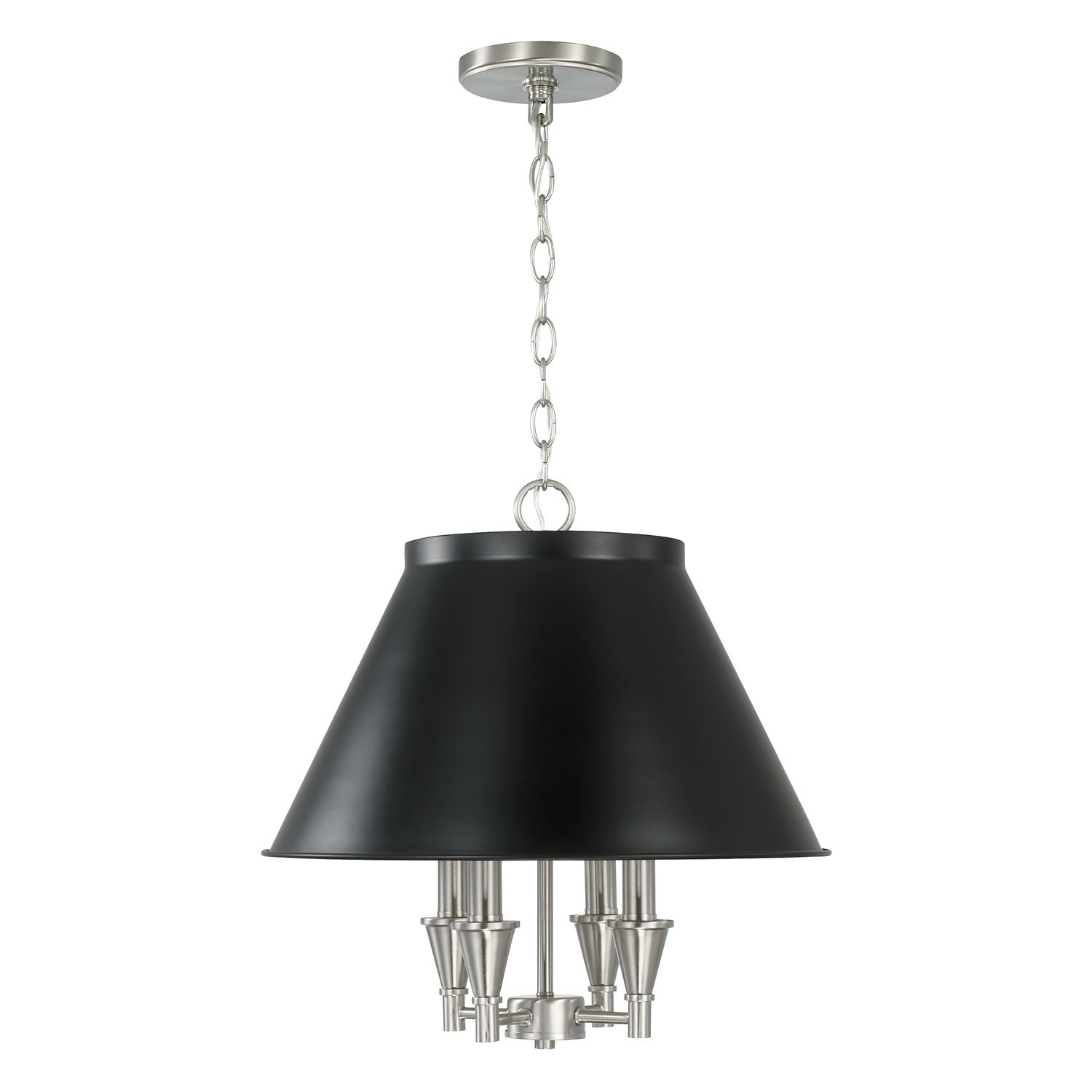 Capital Benson 341541BT Chandelier Light - Black Tie