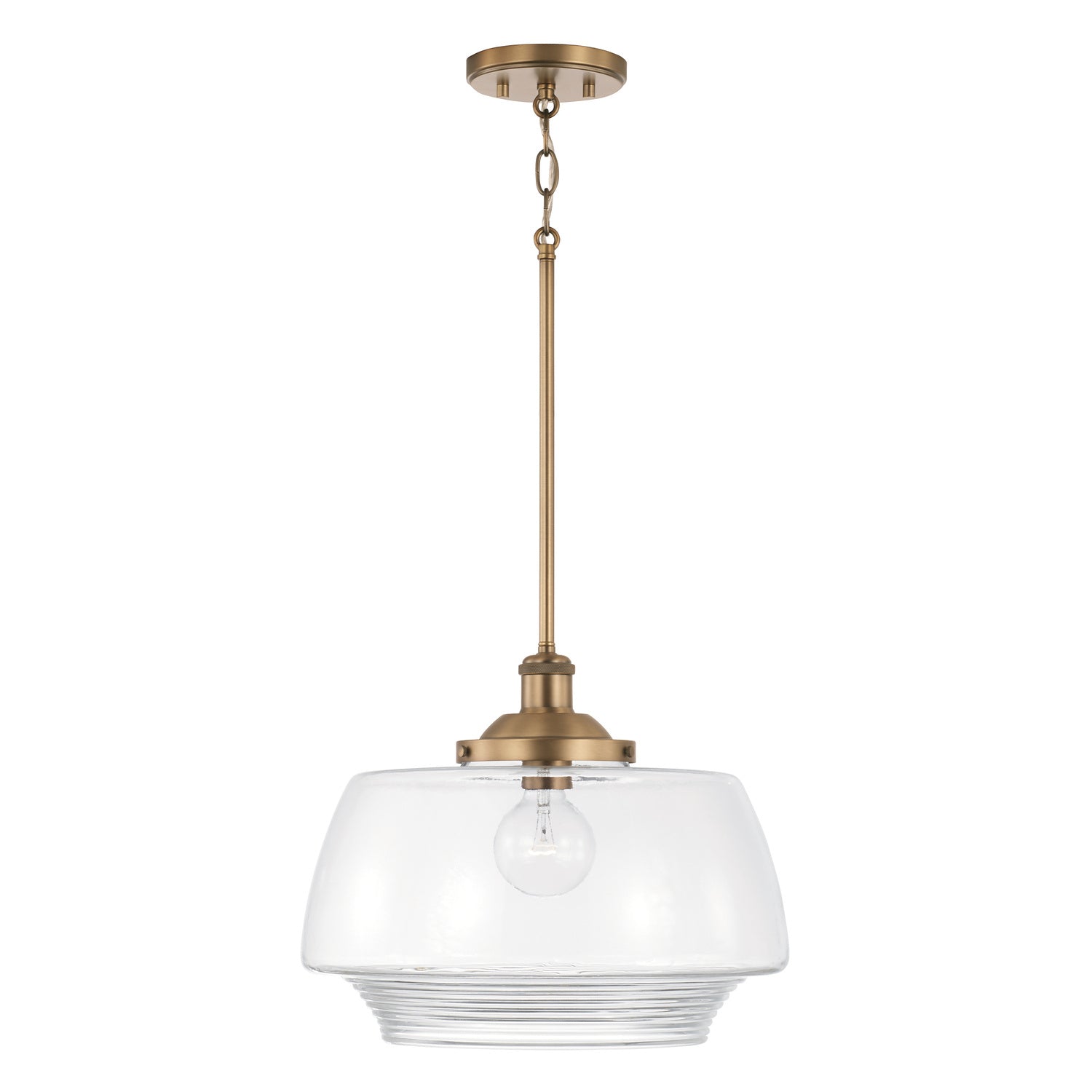 Capital Miller 342211AD Pendant Light - Aged Brass