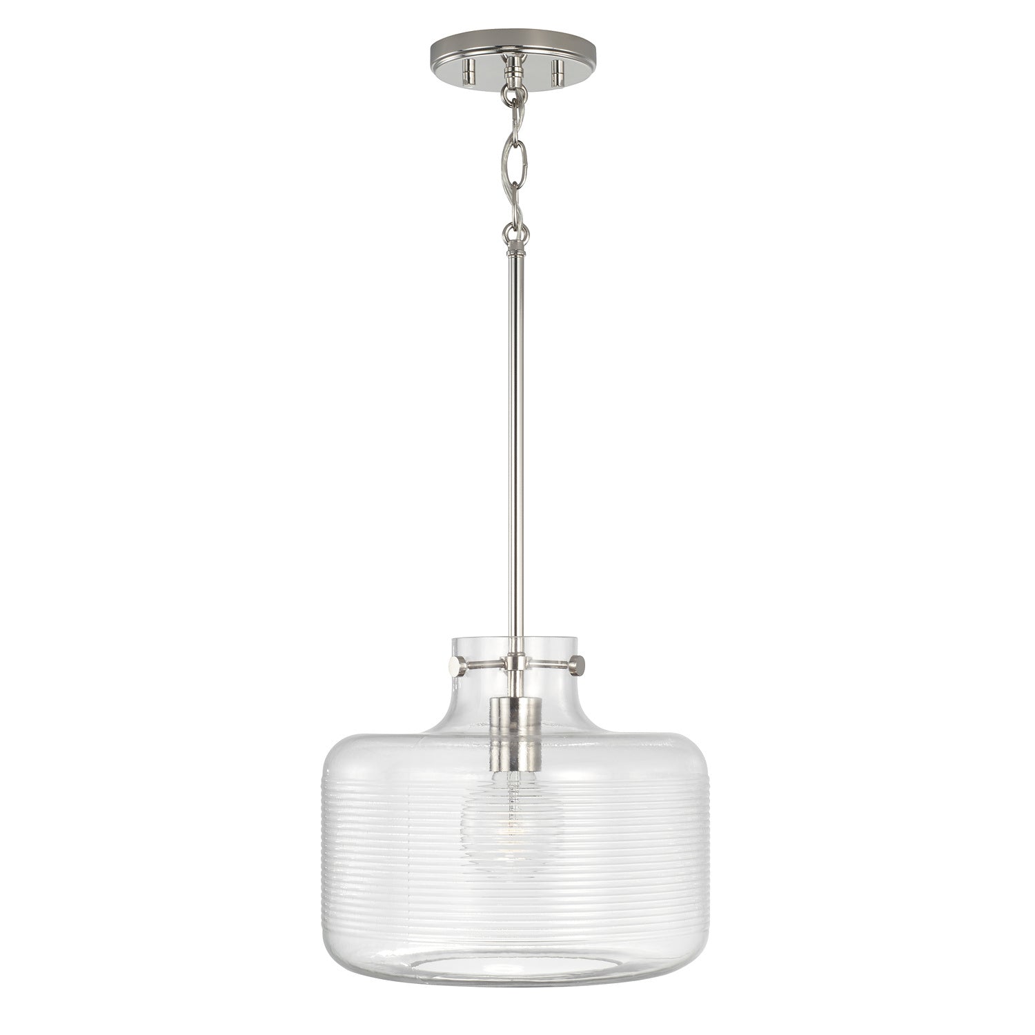 Capital Brighton 342511PN Pendant Light - Polished Nickel