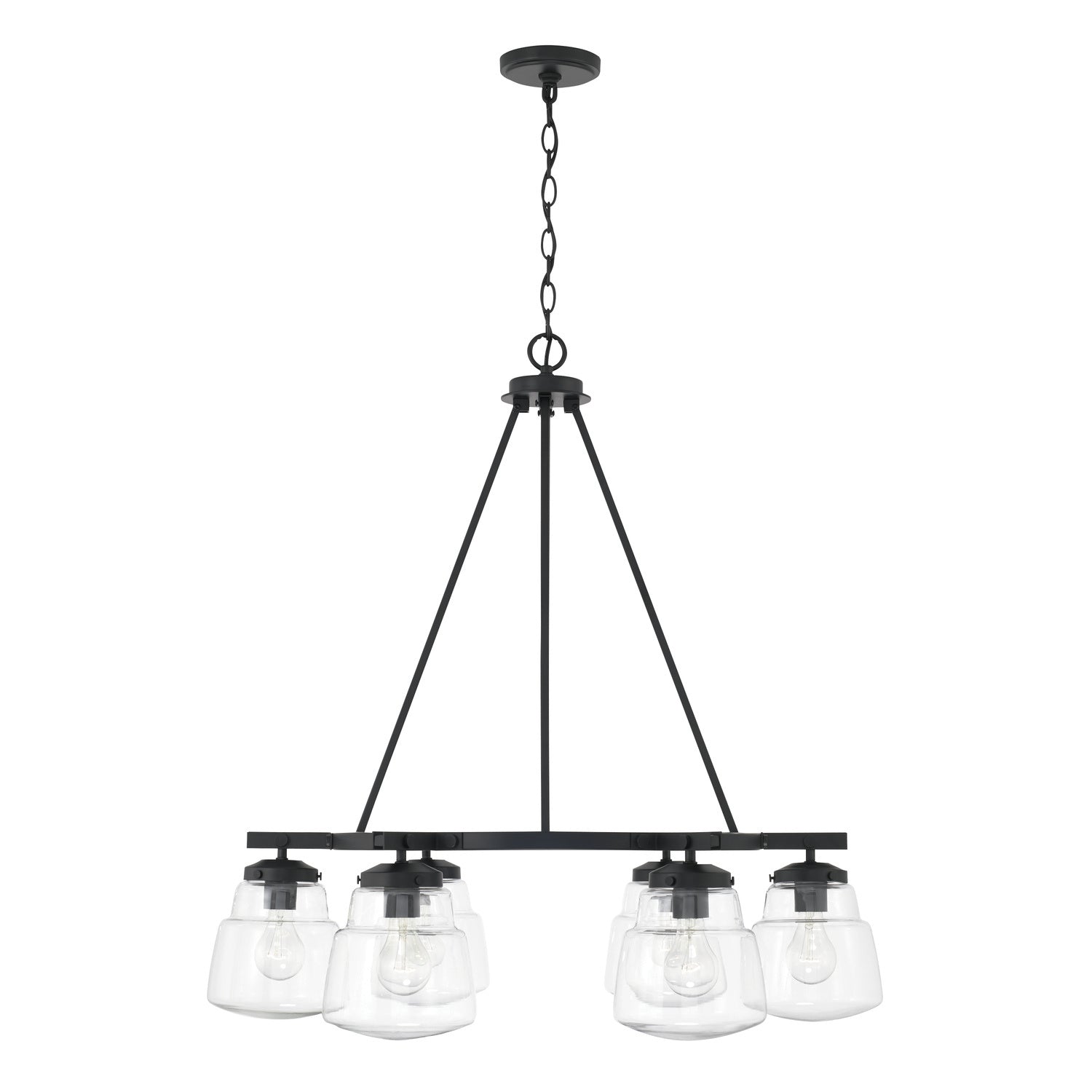 Capital Dillon 442761MB-518 Chandelier Light - Matte Black