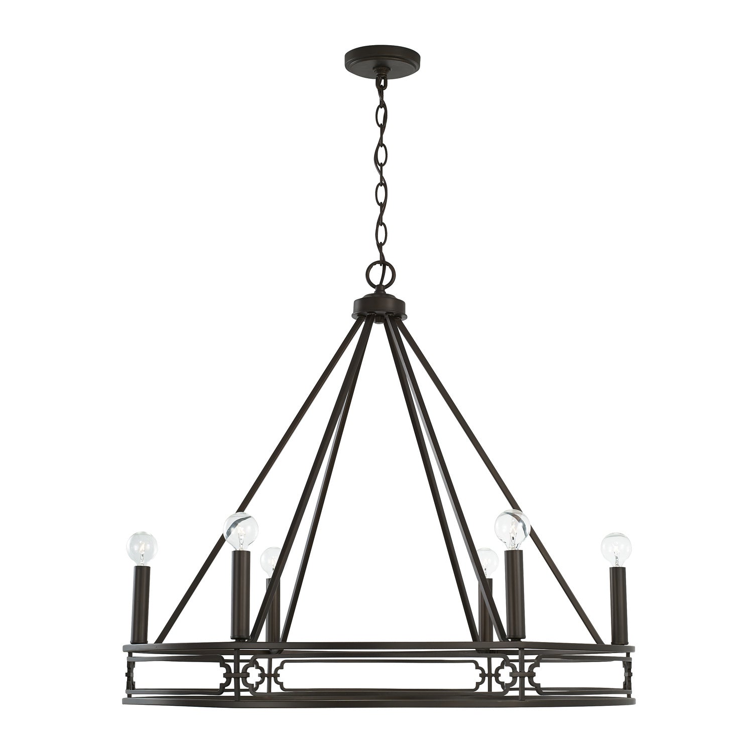 Capital Merrick 443461OB Chandelier Light - Old Bronze