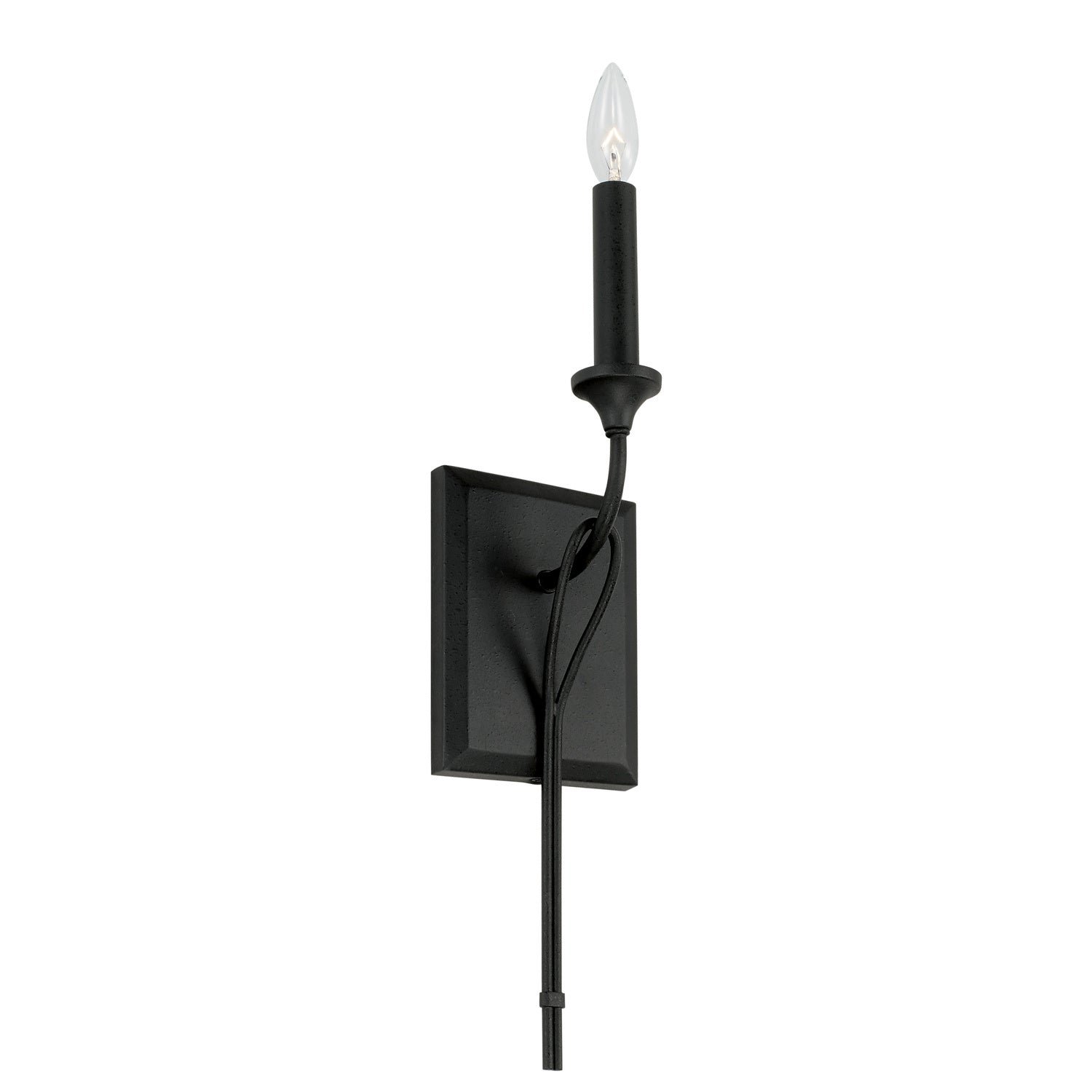 Capital Bentley 641611BI Wall Sconce Light - Black Iron