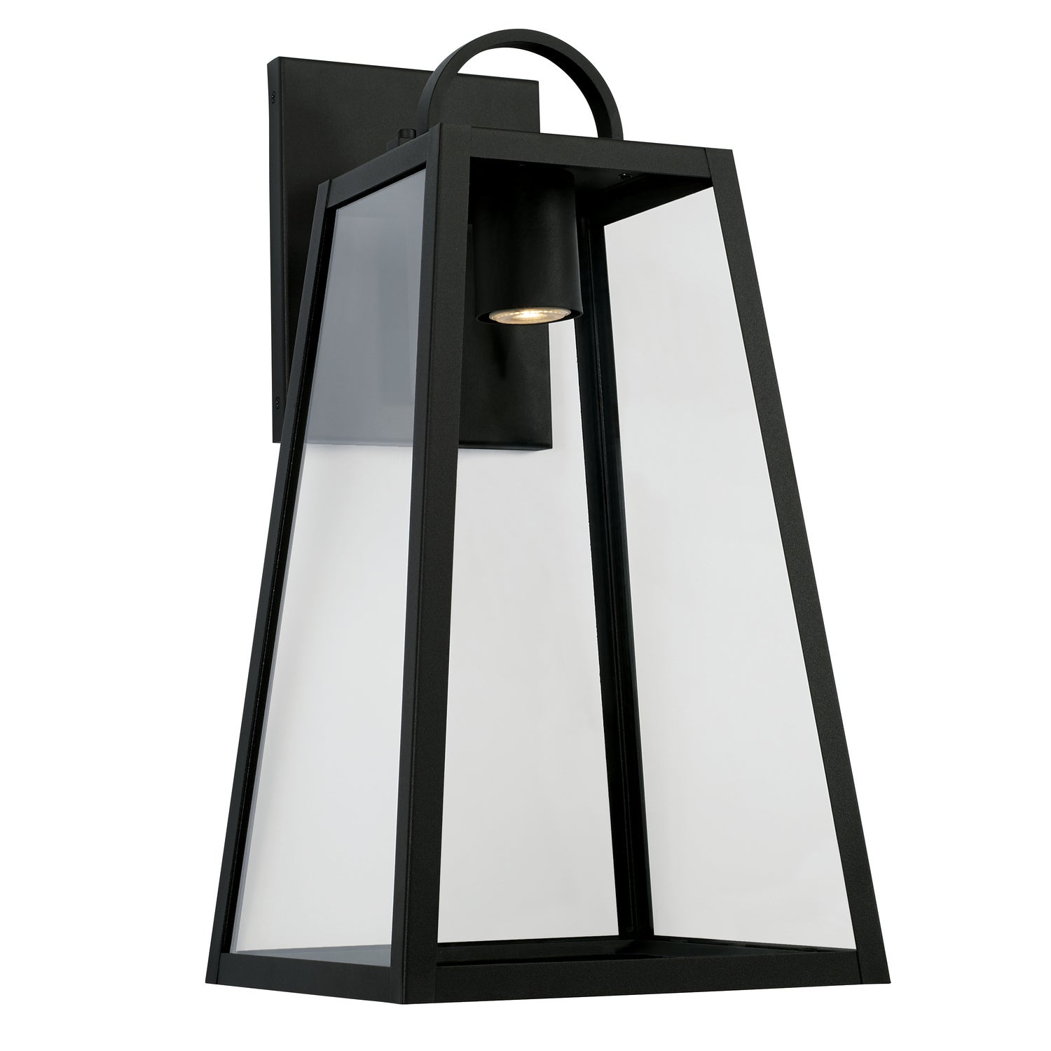 Capital Lighting 943713BK-GL  Leighton Outdoor Black