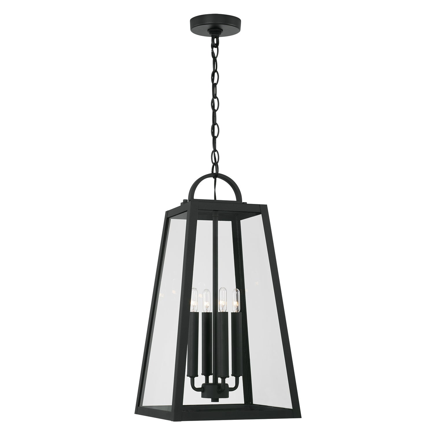 Capital Lighting 943744BK  Leighton Outdoor Black