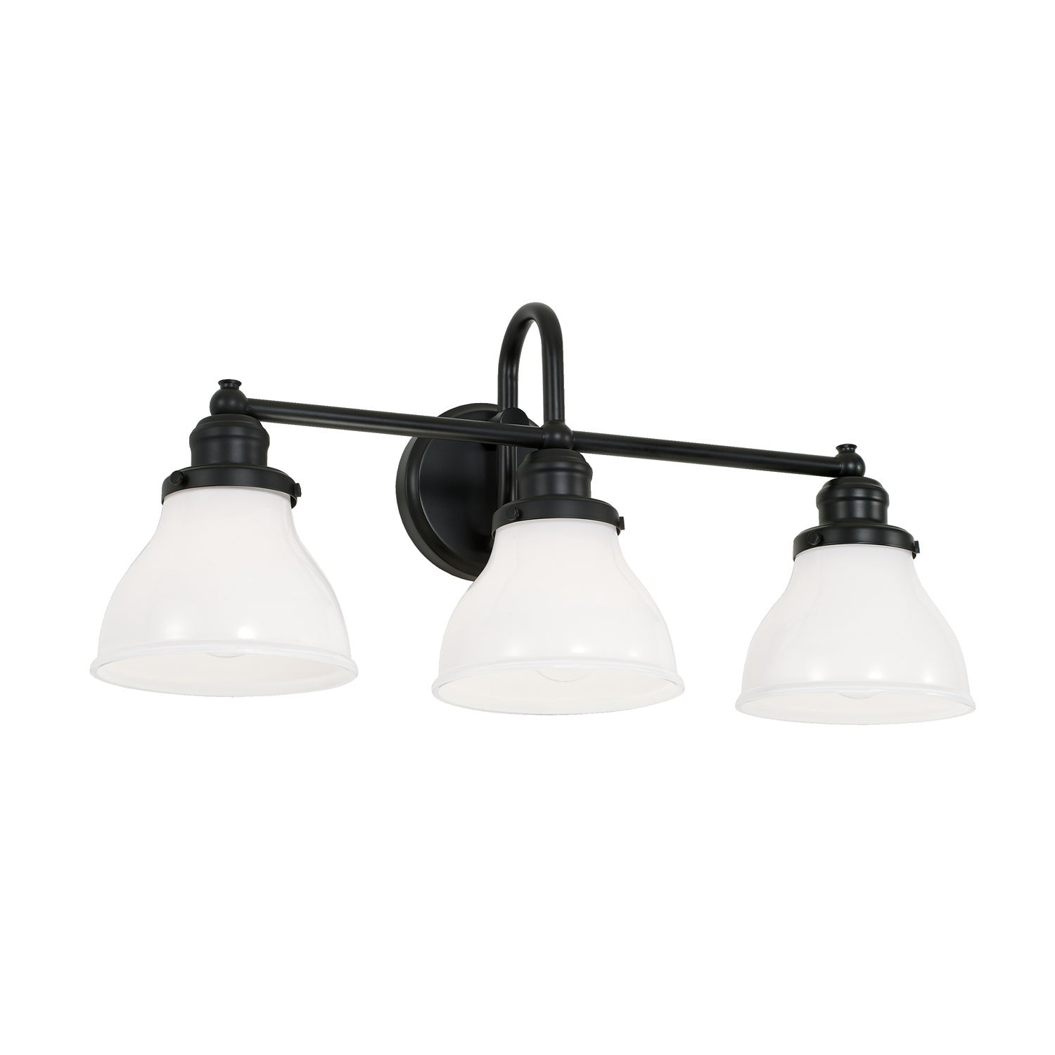 Capital Baxter 8303MB-128 Bath Vanity Light 25 in. wide - Matte Black