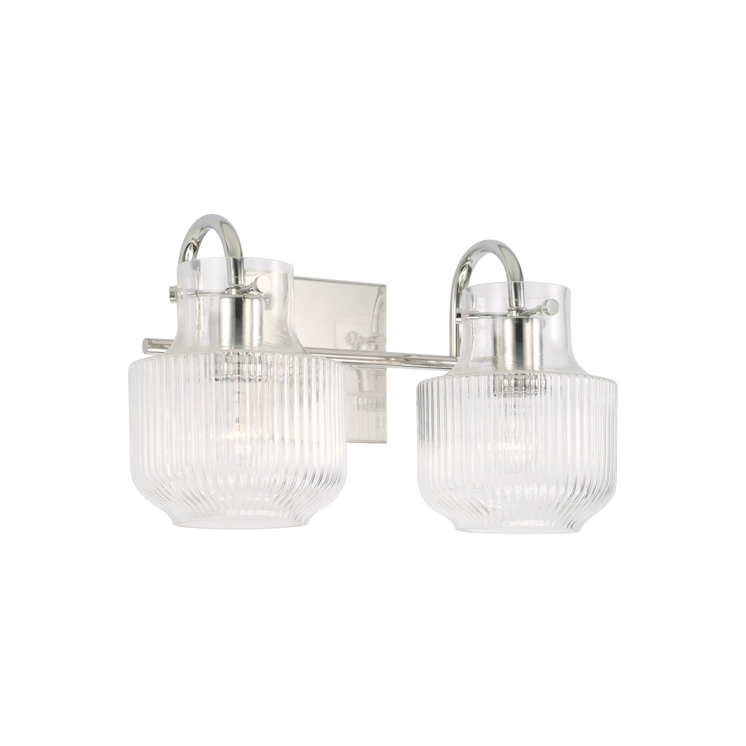 Capital Nyla 145121PN Bath Vanity Light 15 in. wide - Polished Nickel