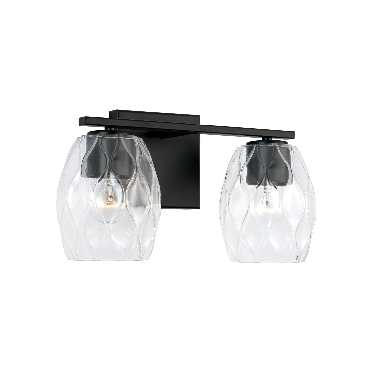 Capital Lucas 145321MB-525 Bath Vanity Light 14 in. wide - Matte Black