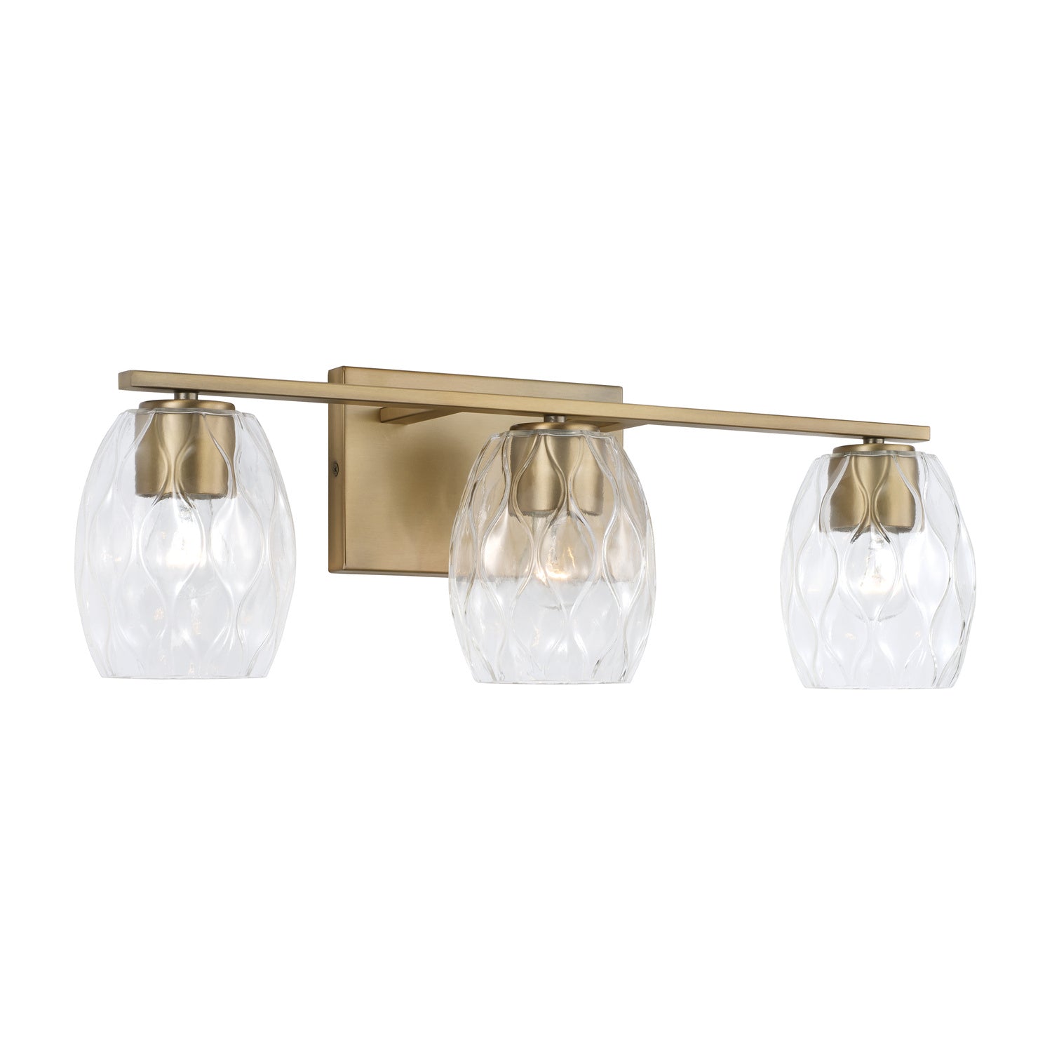 Capital Lucas 145331AD-525 Bath Vanity Light 24 in. wide - Aged Brass