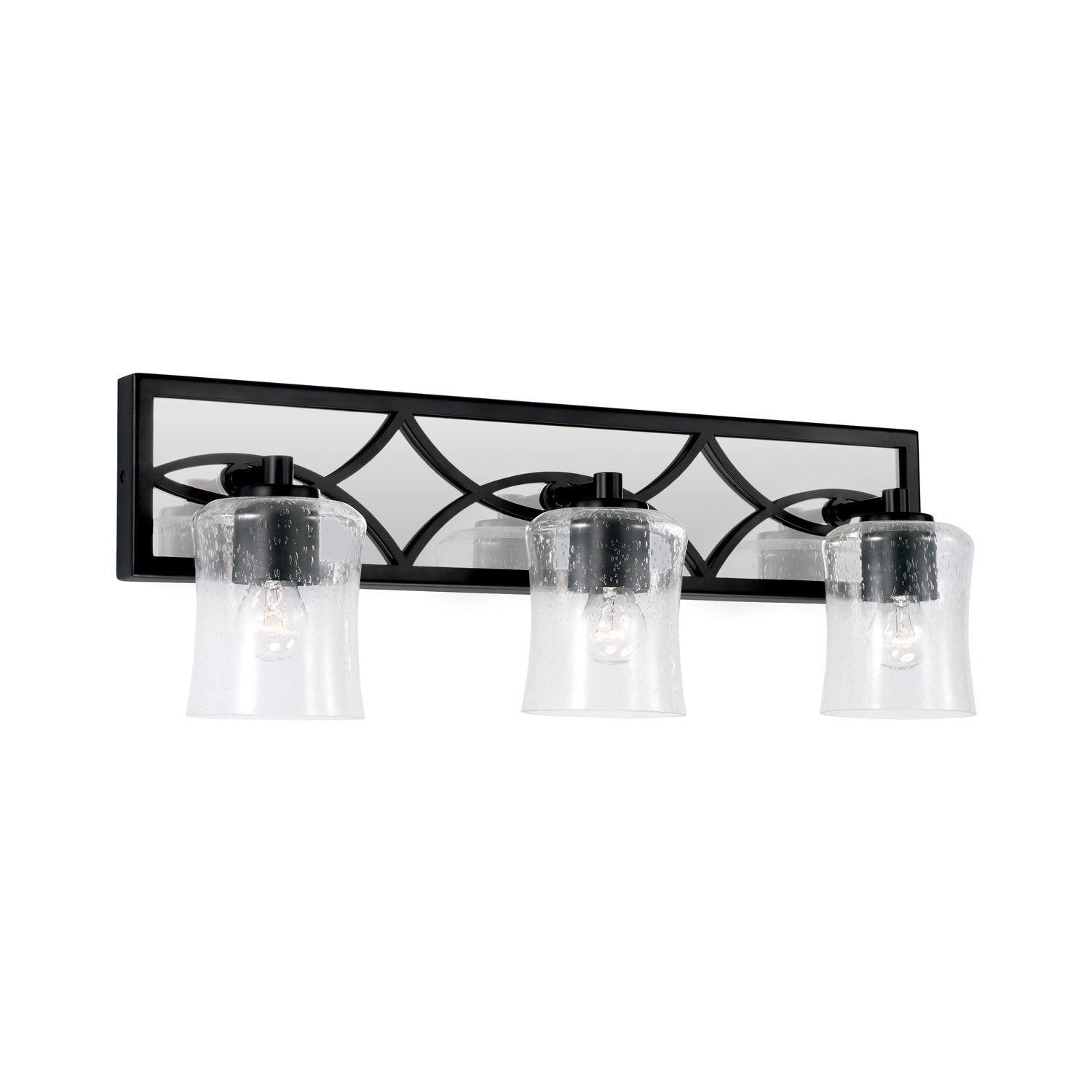 Capital Avery 145731MB-505 Bath Vanity Light 25 in. wide - Matte Black