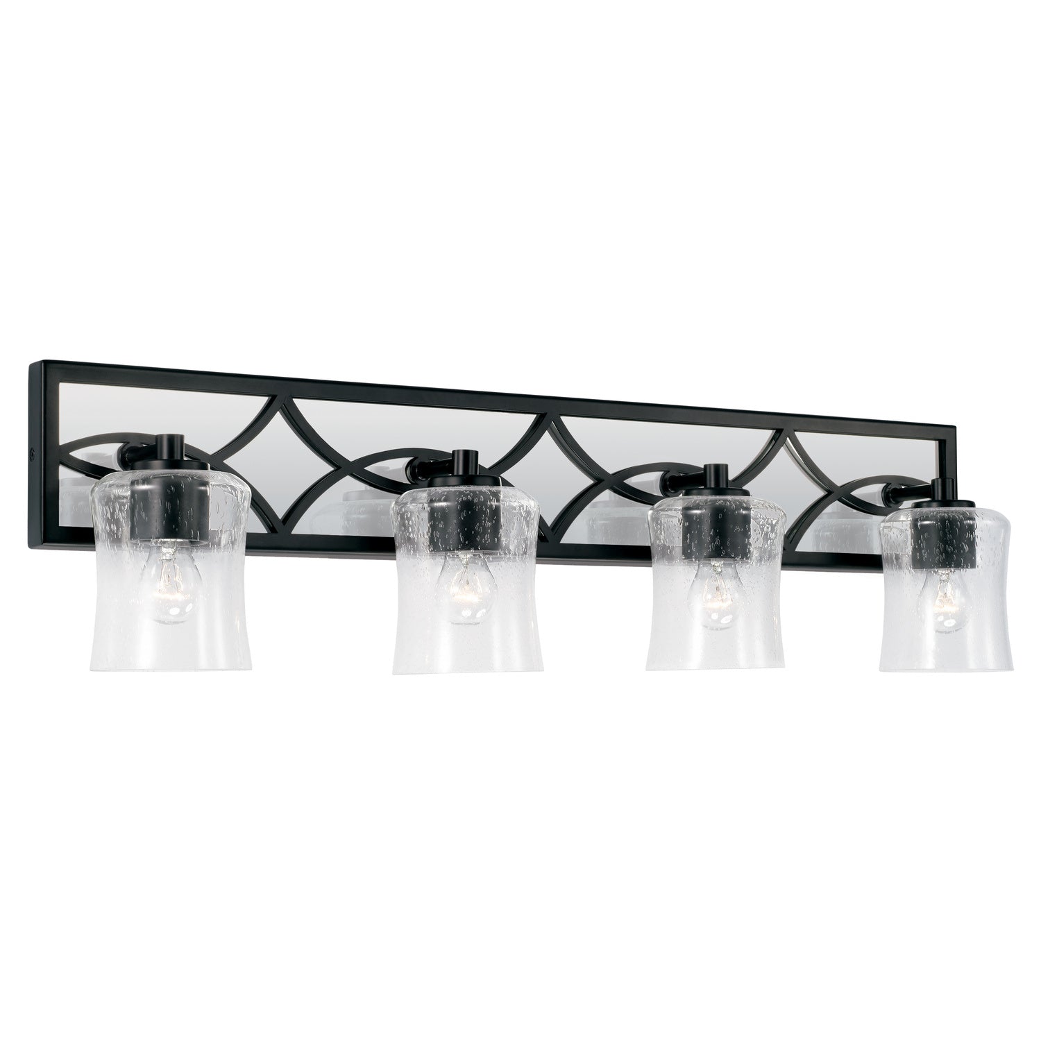 Capital Avery 145741MB-505 Bath Vanity Light 34 in. wide - Matte Black