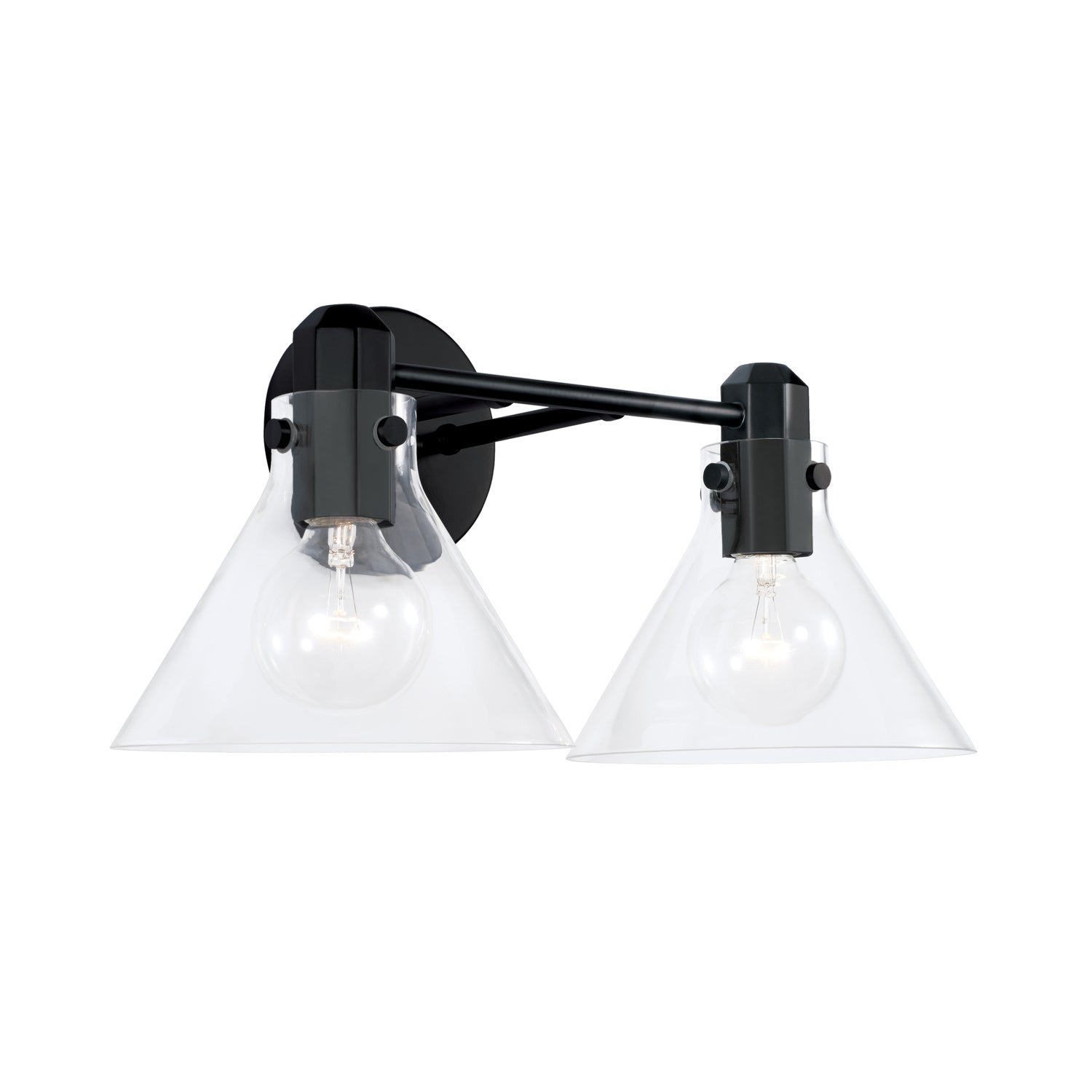 Capital Greer 145821MB-528 Bath Vanity Light 19 in. wide - Matte Black