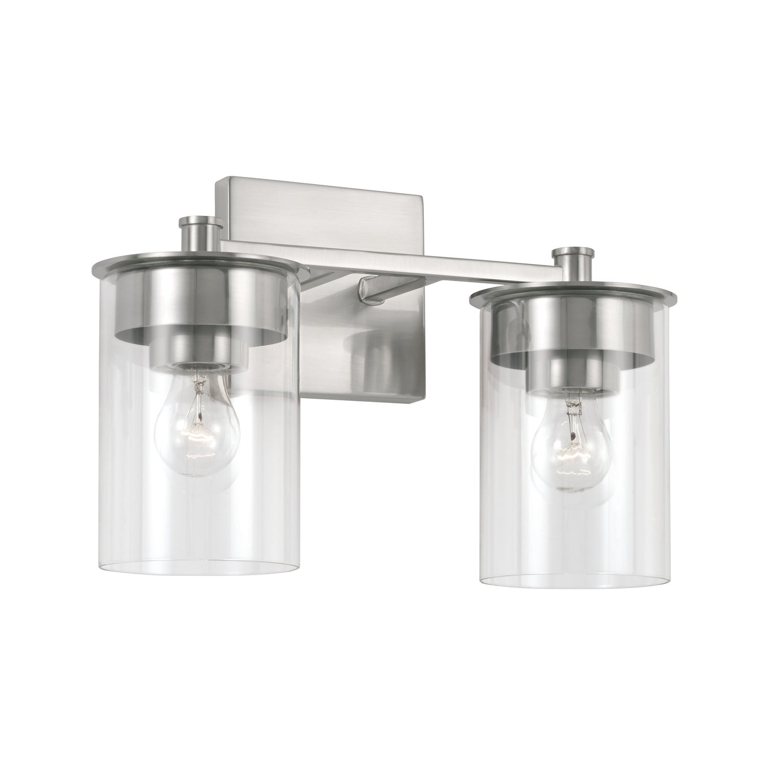 Capital Mason 146821BN-532 Bath Vanity Light 14 in. wide - Brushed Nickel