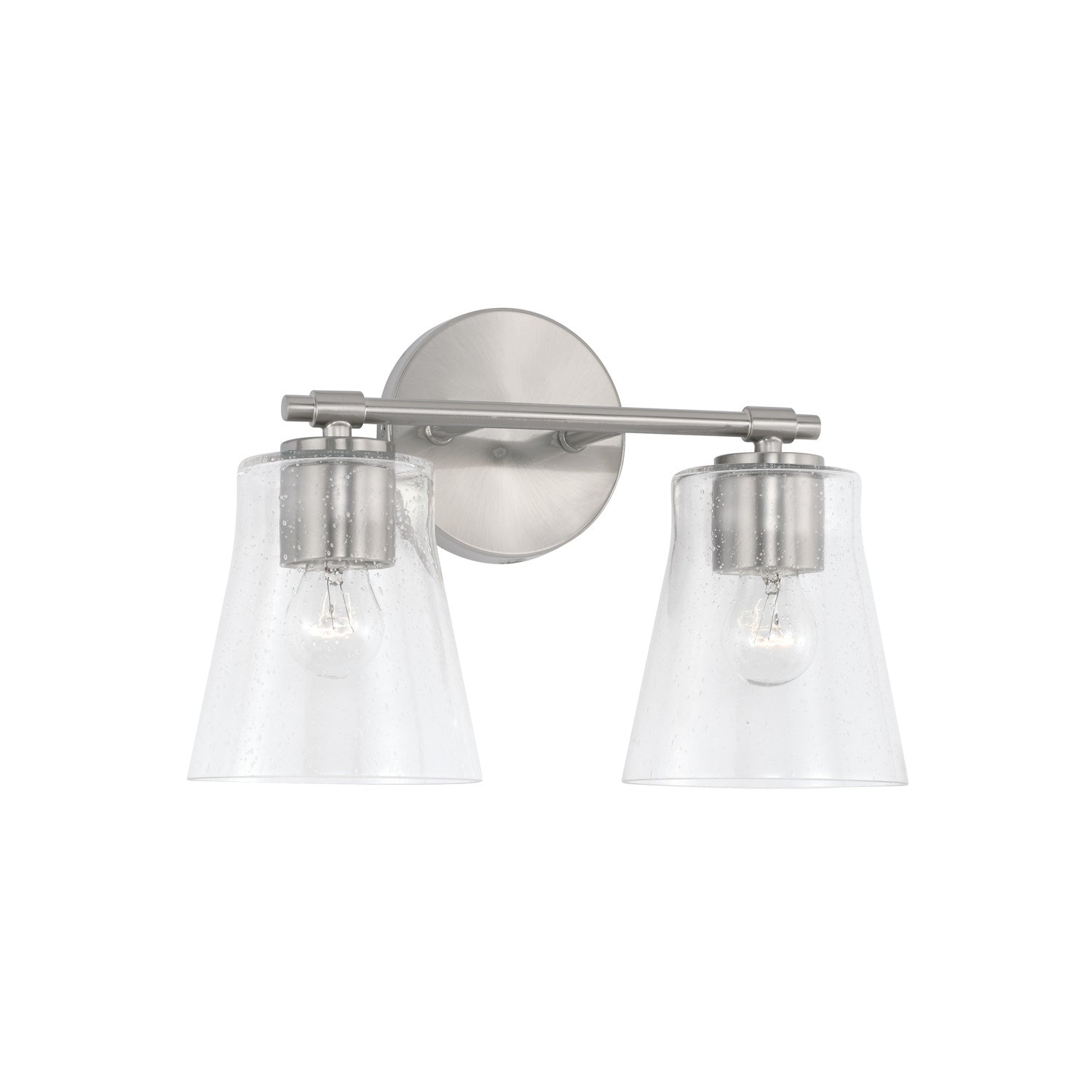 Capital Baker 146921BN-533 Bath Vanity Light 15 in. wide - Brushed Nickel