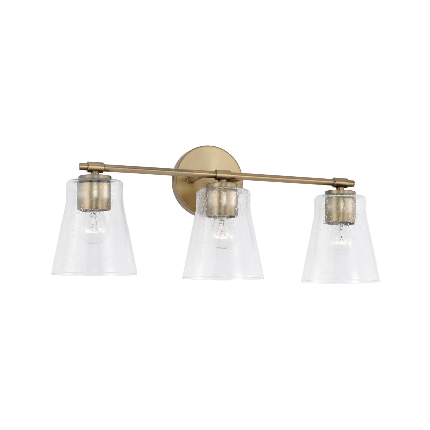 Capital Baker 146931AD-533 Bath Vanity Light 23 in. wide - Aged Brass