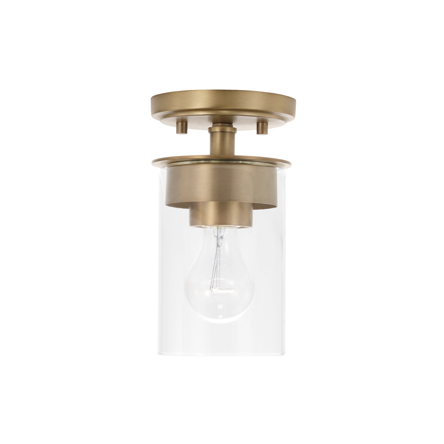 Capital Mason 246811AD-532 Ceiling Light - Aged Brass