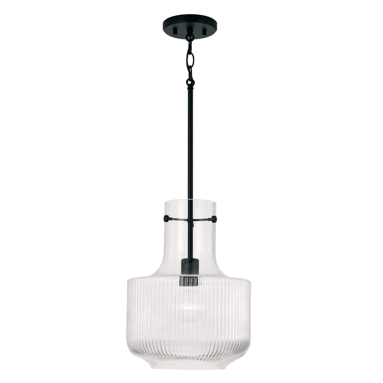 Capital Nyla 345111MB Pendant Light - Matte Black