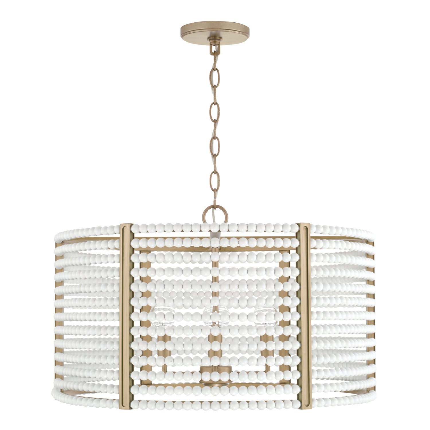 Capital Brynn 347141AP Chandelier Light - Aged Brass Painted