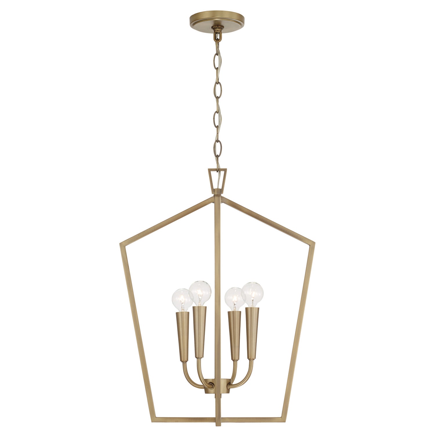 Capital Holden 545941AD Pendant Light - Aged Brass