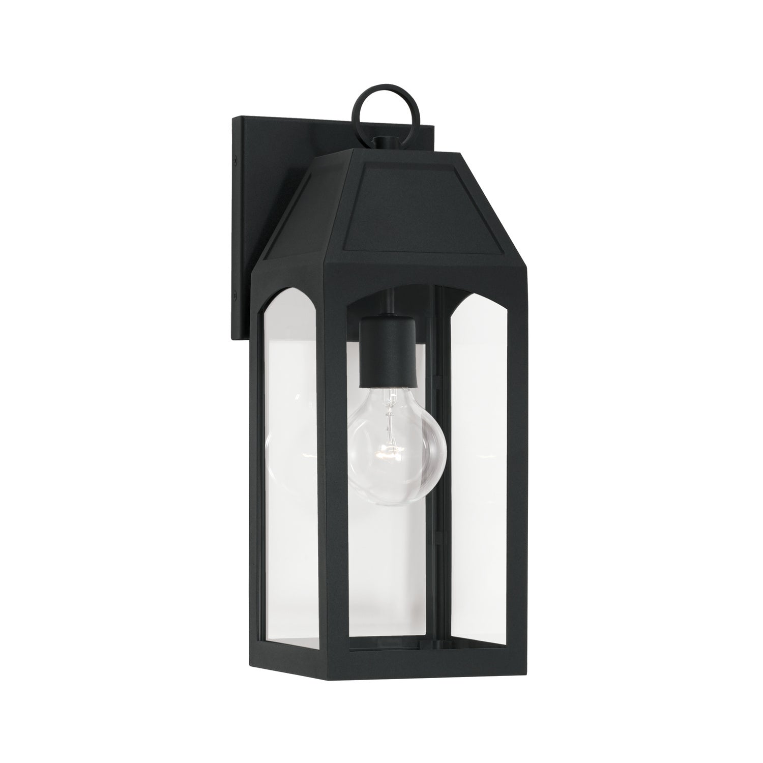 Capital Lighting 946311BK  Burton Outdoor Black