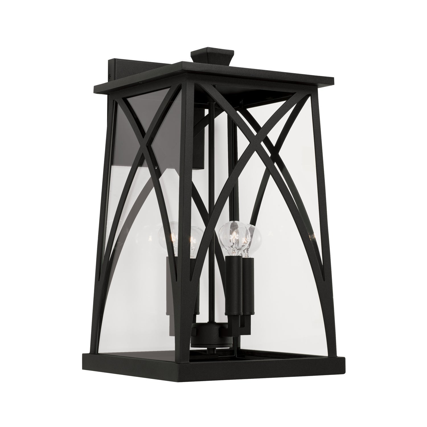 Capital Lighting 946541BK  Marshall Outdoor Black