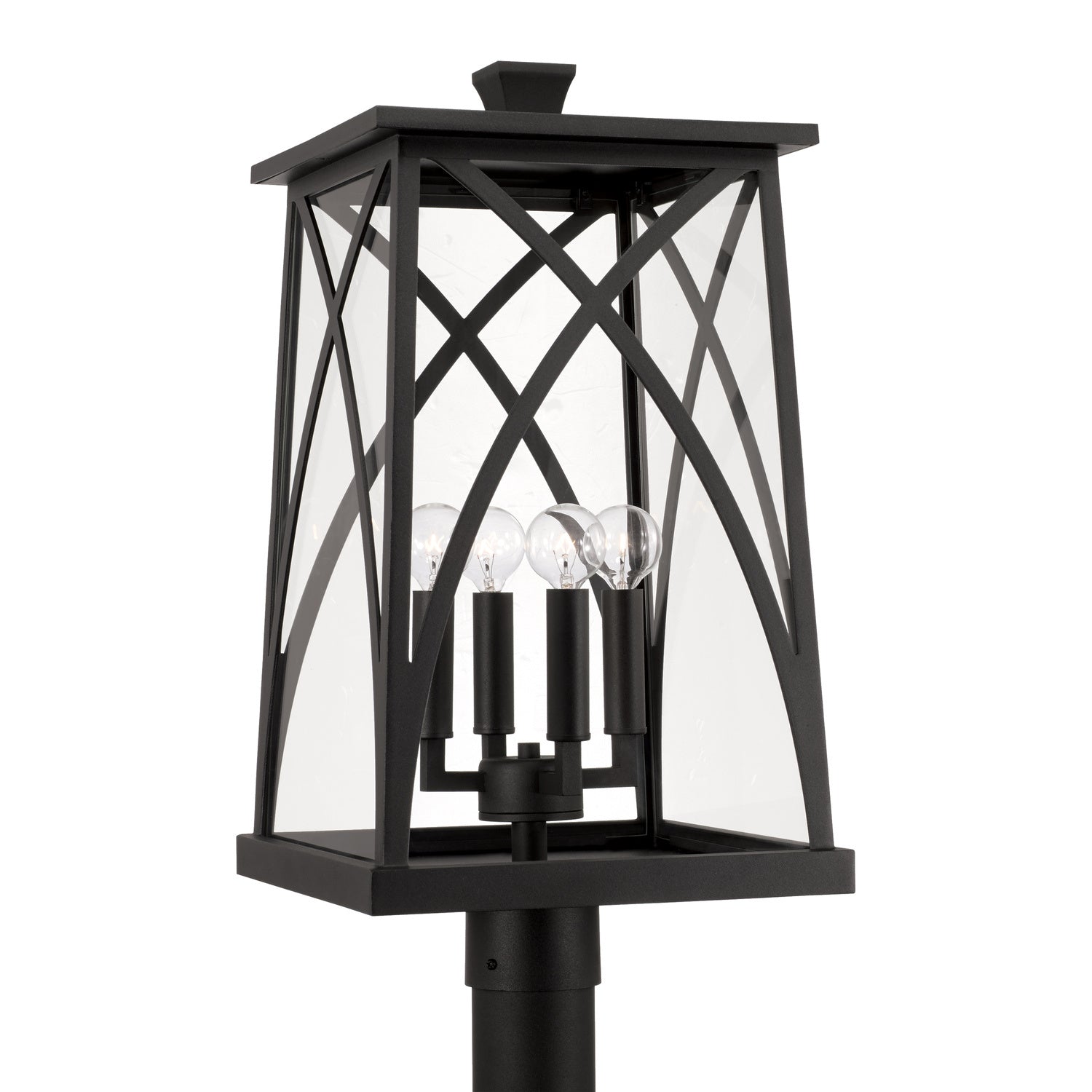 Capital Lighting 946543BK  Marshall Outdoor Black