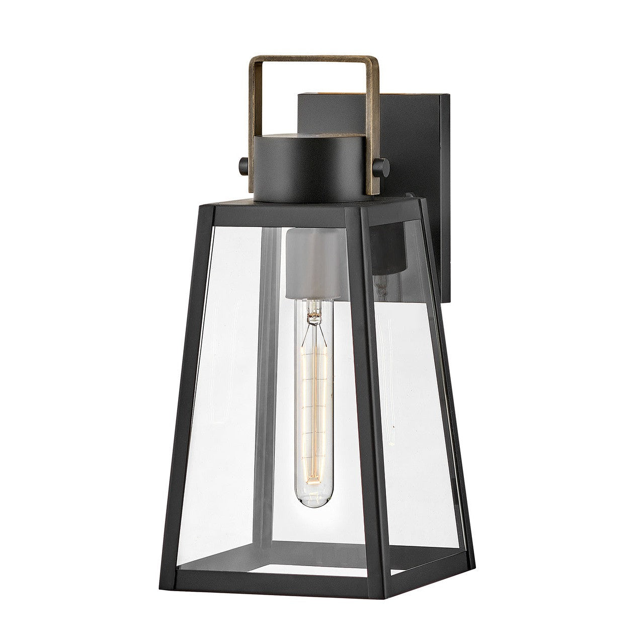 Lark Lighting 82000BK  Hugh Outdoor Black