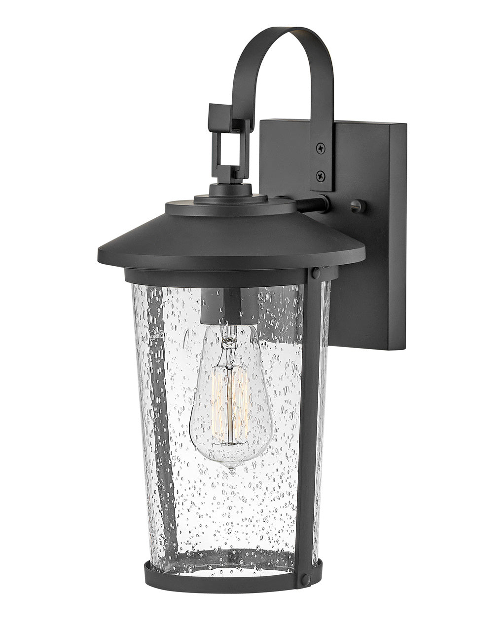 Lark Lighting 82020BK  Banks Outdoor Black