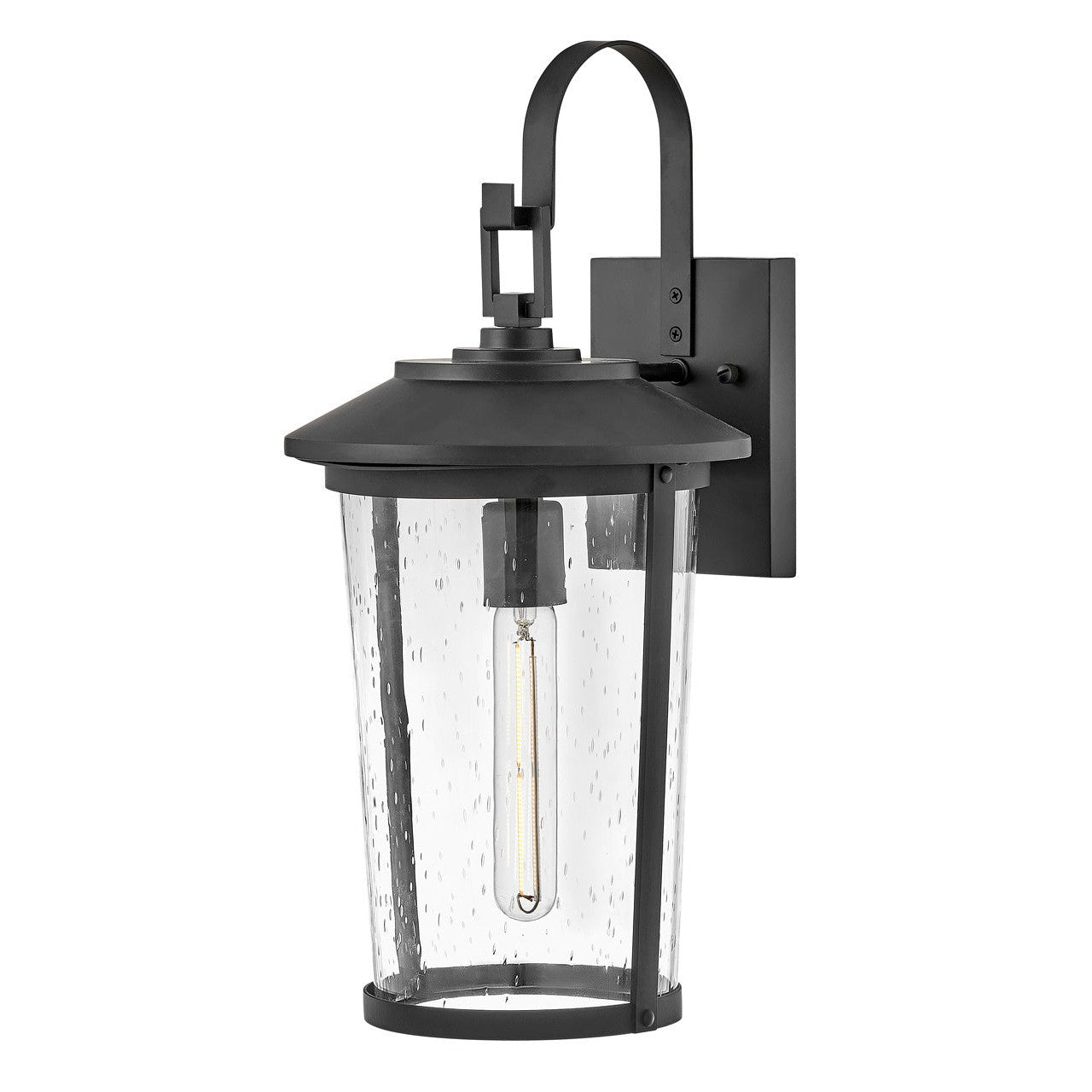 Lark Lighting 82024BK  Banks Outdoor Black